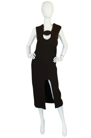 1969-1970 Haute Couture Pierre Cardin Cut Out Dress