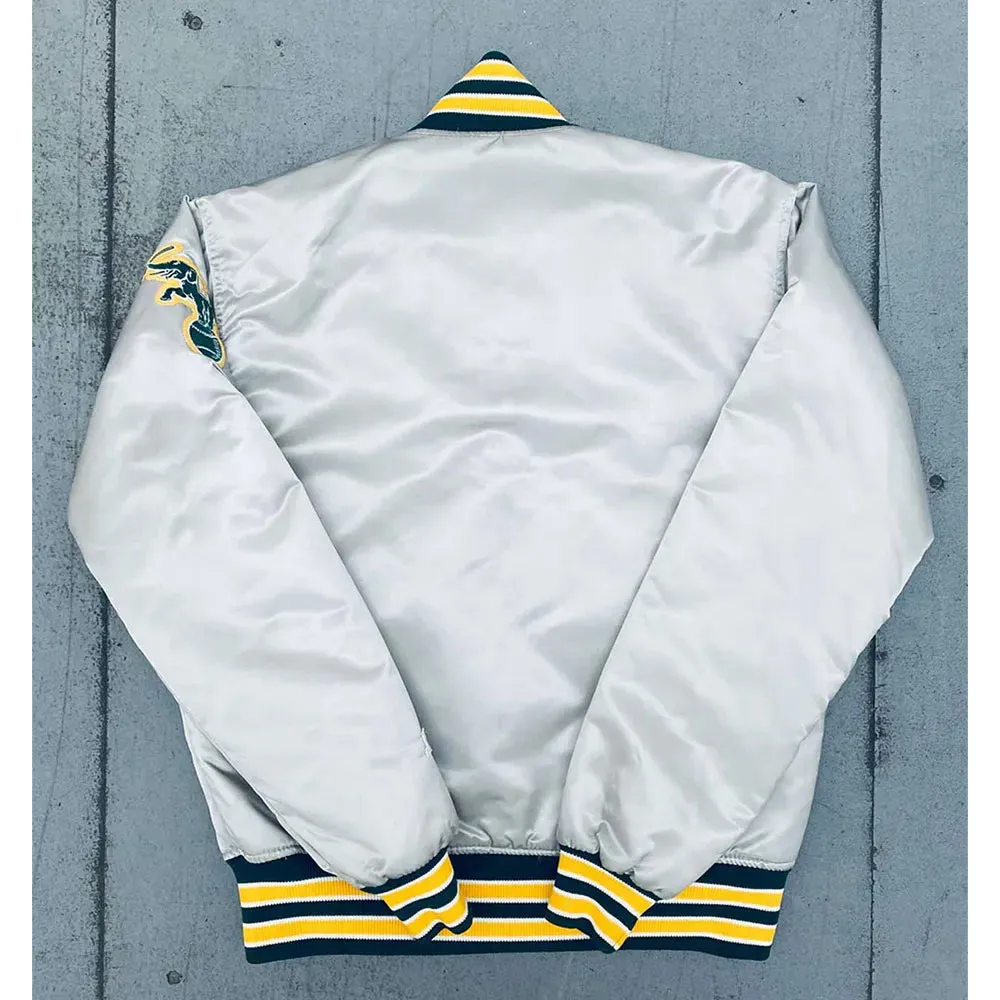 1980’s Oakland Athletics Silver Bomber Jacket