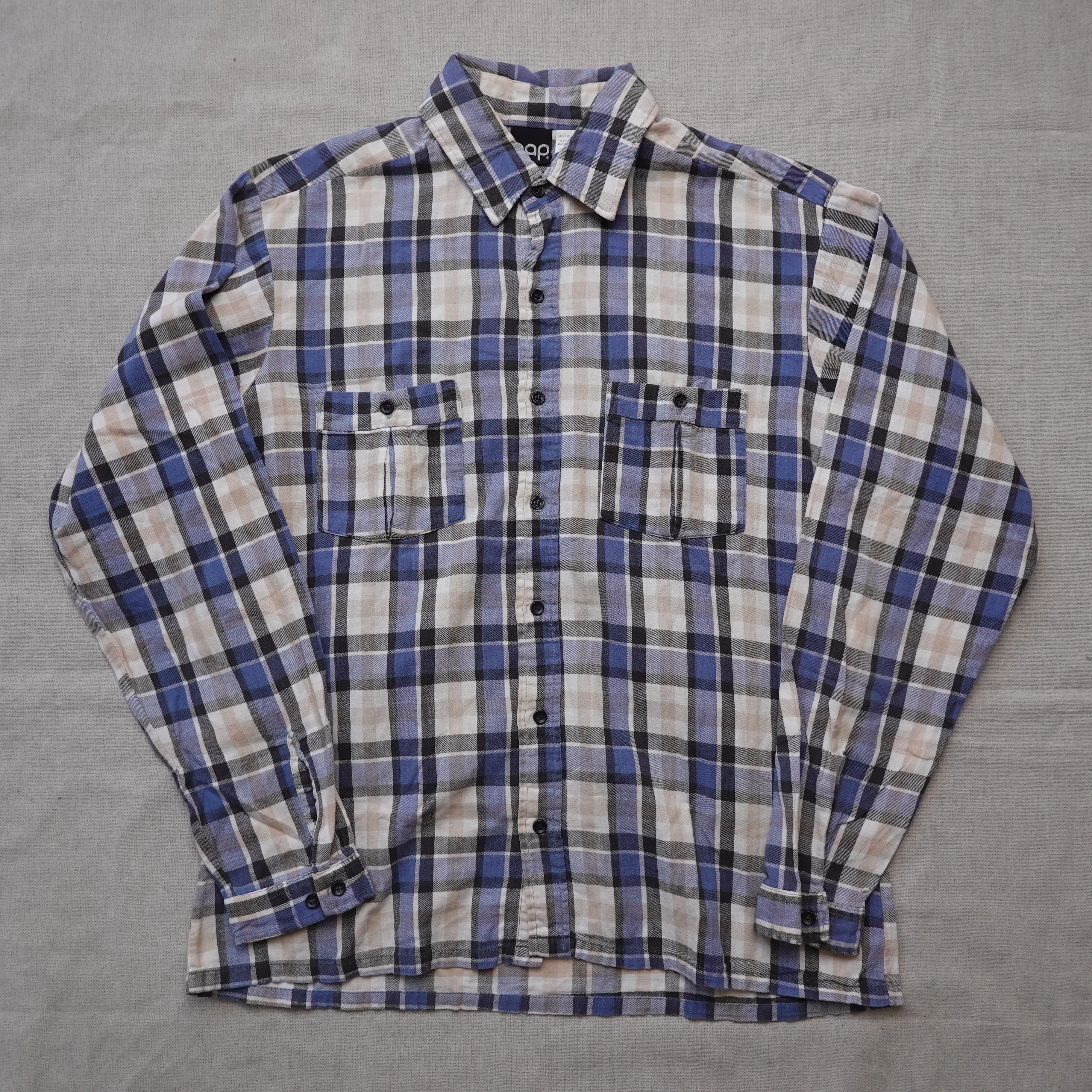1990s GAP Flannel - Size L