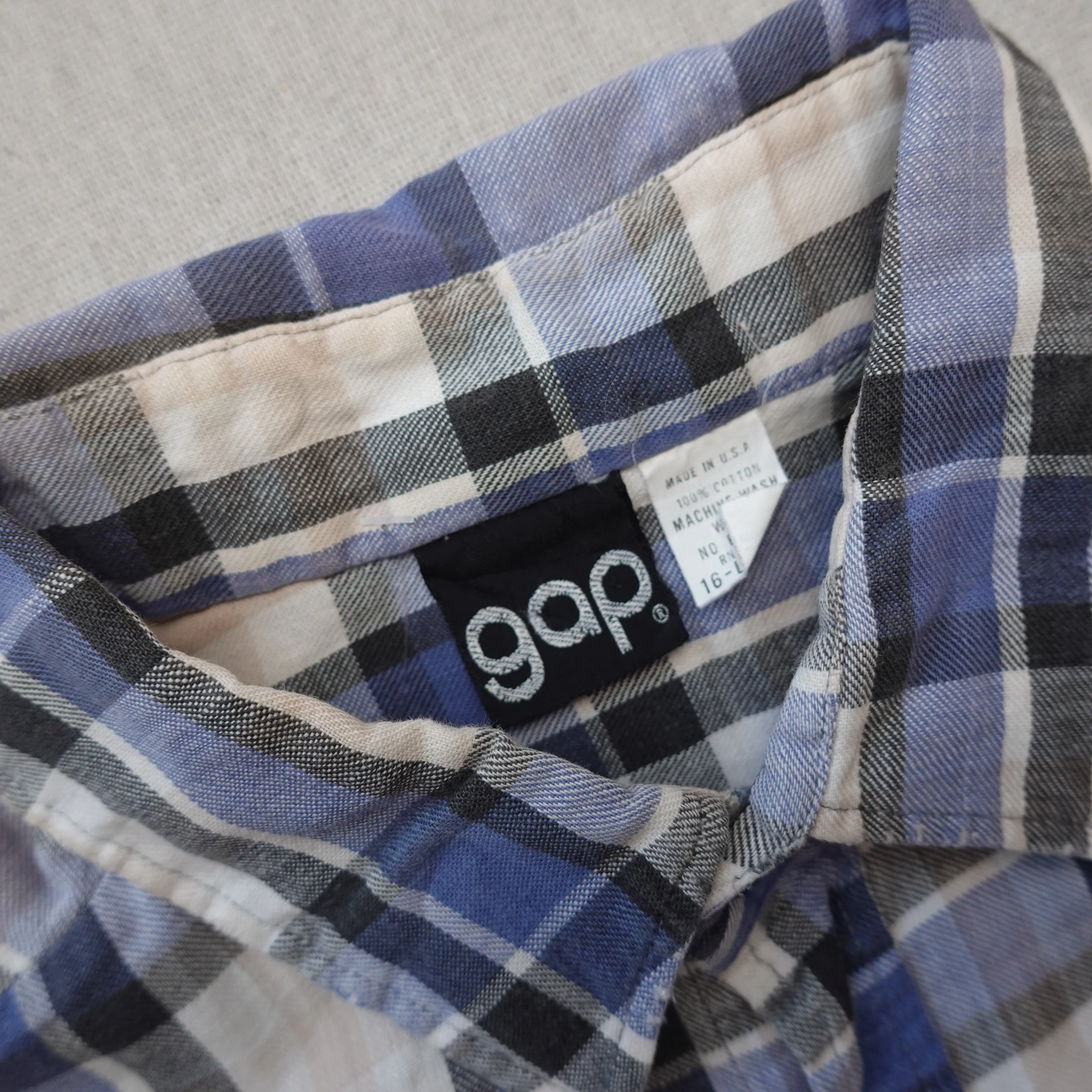 1990s GAP Flannel - Size L