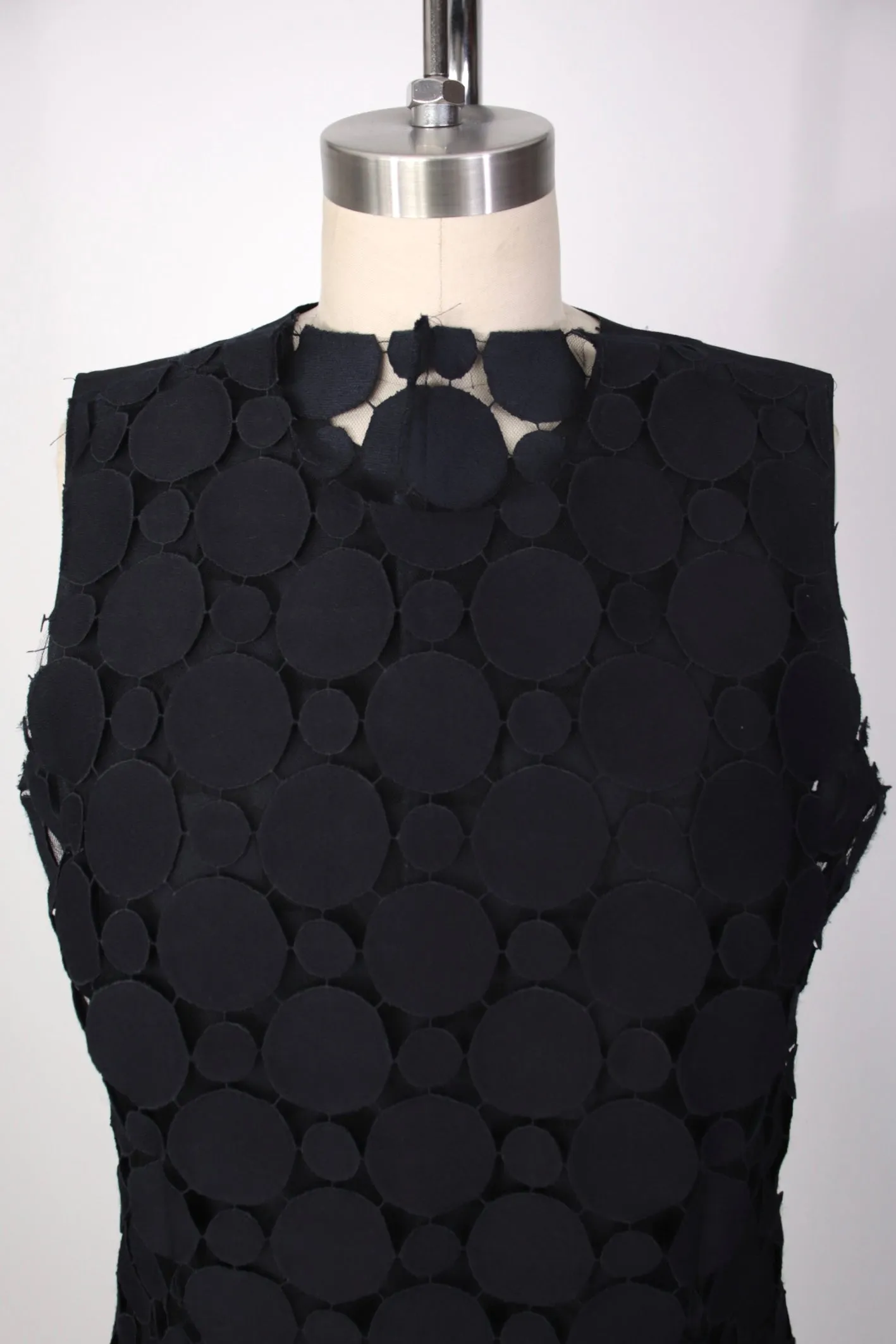 1998 Comme Des Garçons Embroidered Polka Dot Dress*
