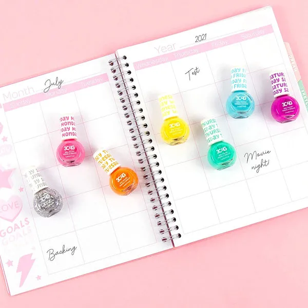 3 Cheers! Water-based & Easy Peel-Off Nailpolish for Kids