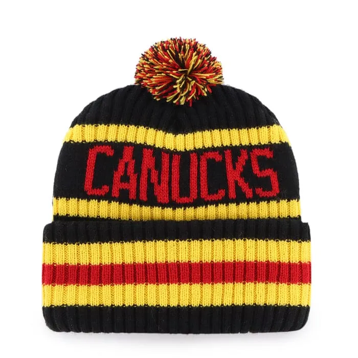 47 Brand NHL Bering Cuff Knit Toque - Vancouver Canucks Third