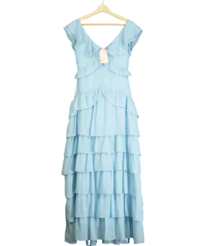 ALB Anne Louise The Blue Dreams Maxi Dress UK 8
