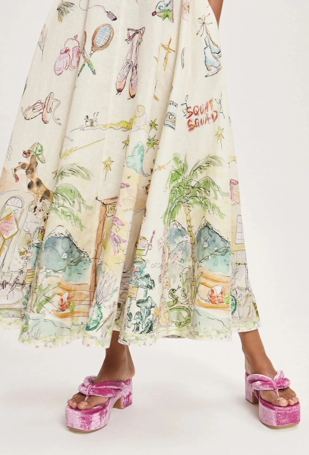 Alemais Anouk Ballet Sundress