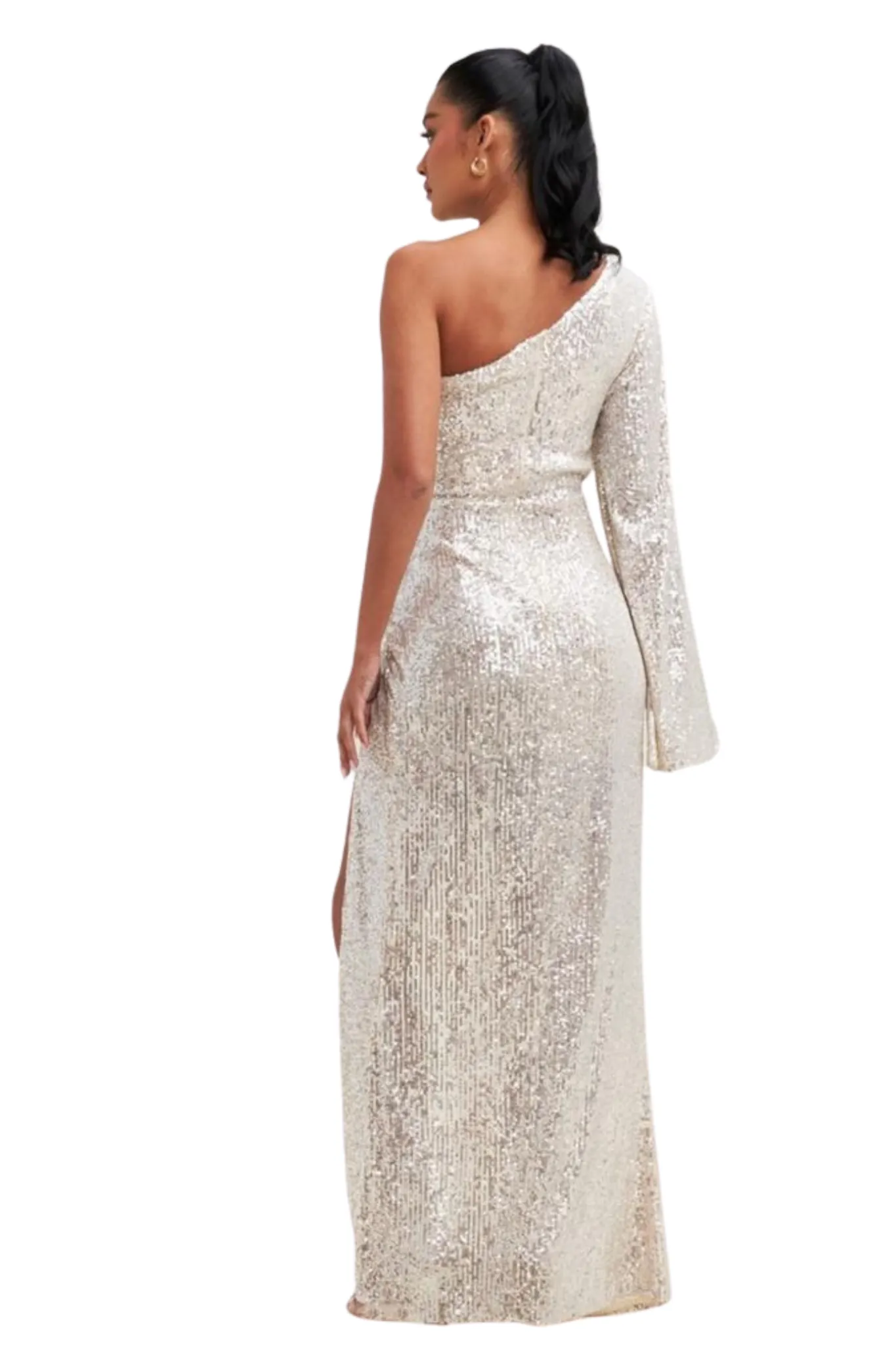 Aleyah Sequin Maxi Dress