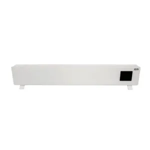 Alva Electric Freestanding Glass Design Heater (White)