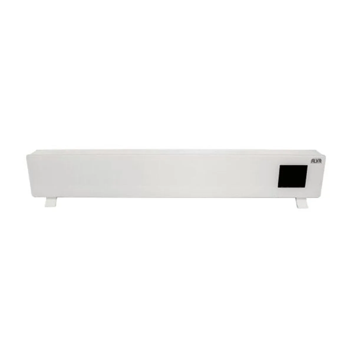 Alva Electric Freestanding Glass Design Heater (White)