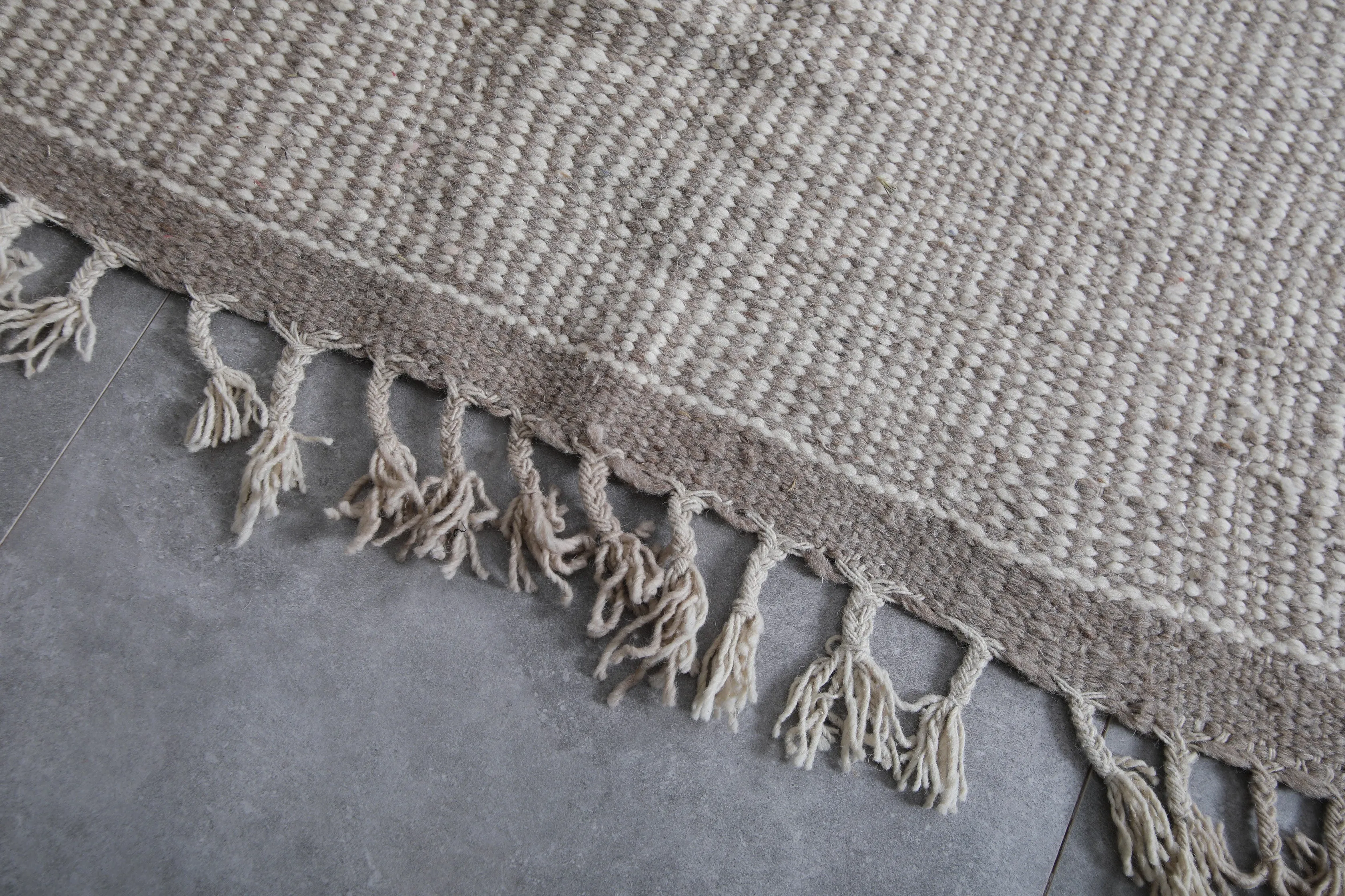 Amazing berber rug - Flat woven kilim - Custom rug - Wool rug kilim