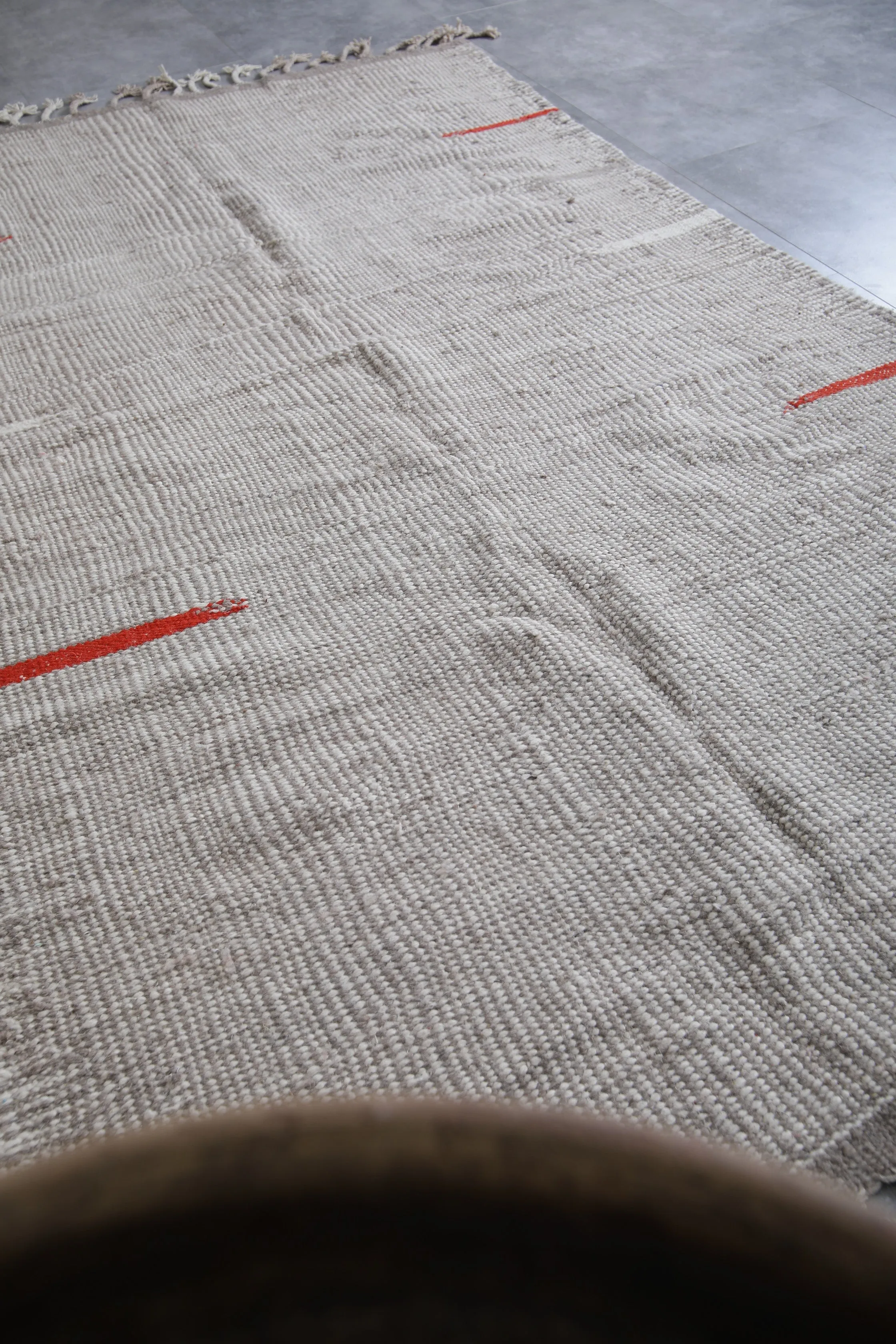 Amazing berber rug - Flat woven kilim - Custom rug - Wool rug kilim