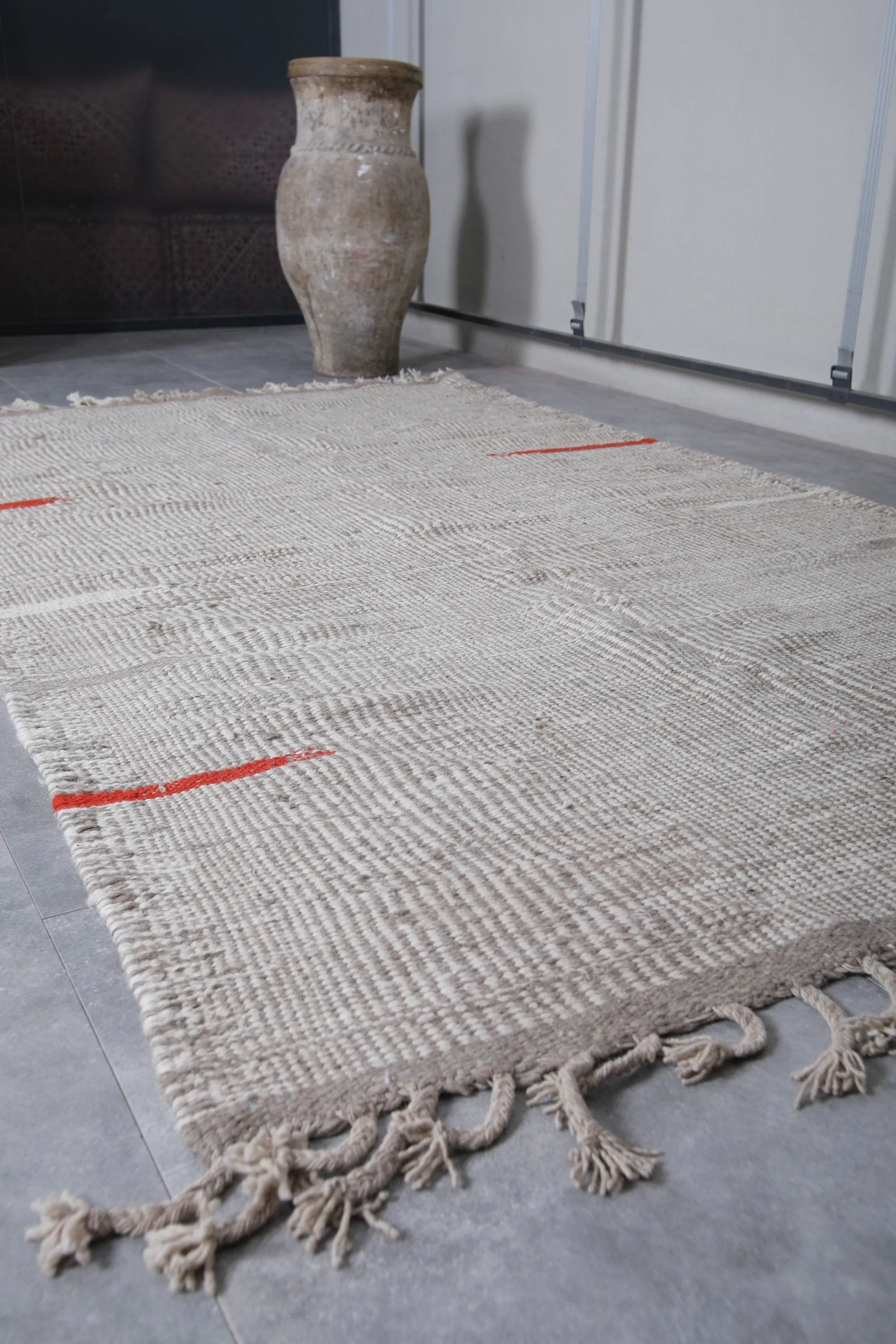 Amazing berber rug - Flat woven kilim - Custom rug - Wool rug kilim
