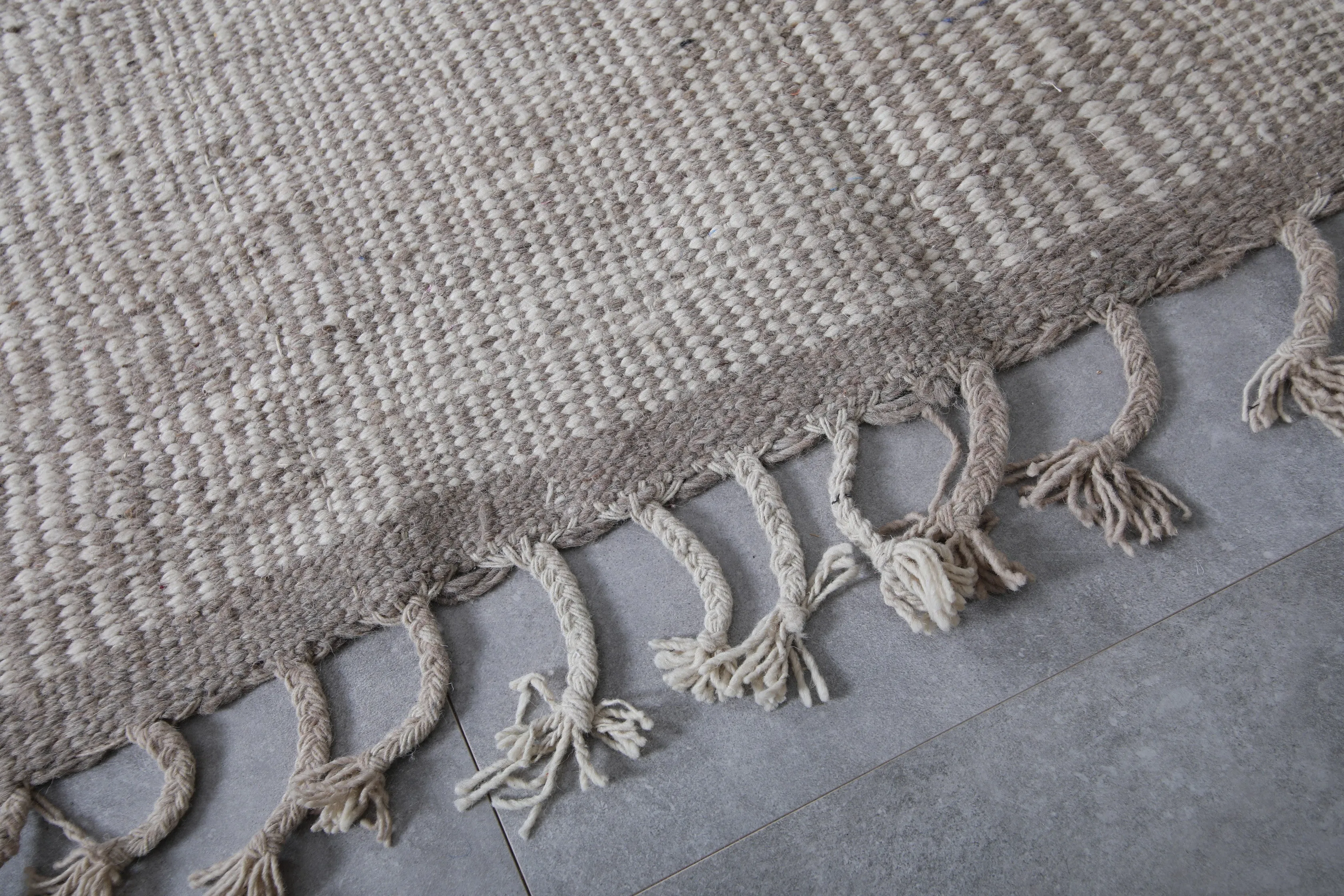 Amazing berber rug - Flat woven kilim - Custom rug - Wool rug kilim