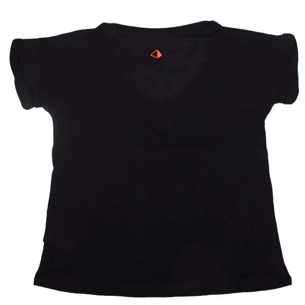 Amnesia Ibiza Classic Logo Women's Black T-Shirt