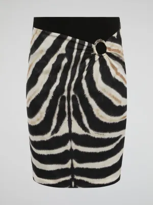 Animal Print Pencil Skirt