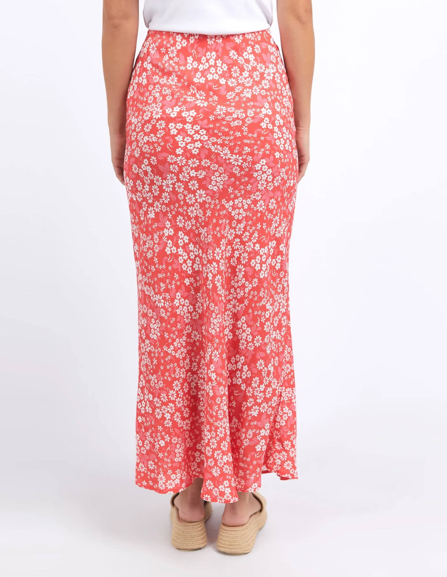 ANKARA SKIRT || RED