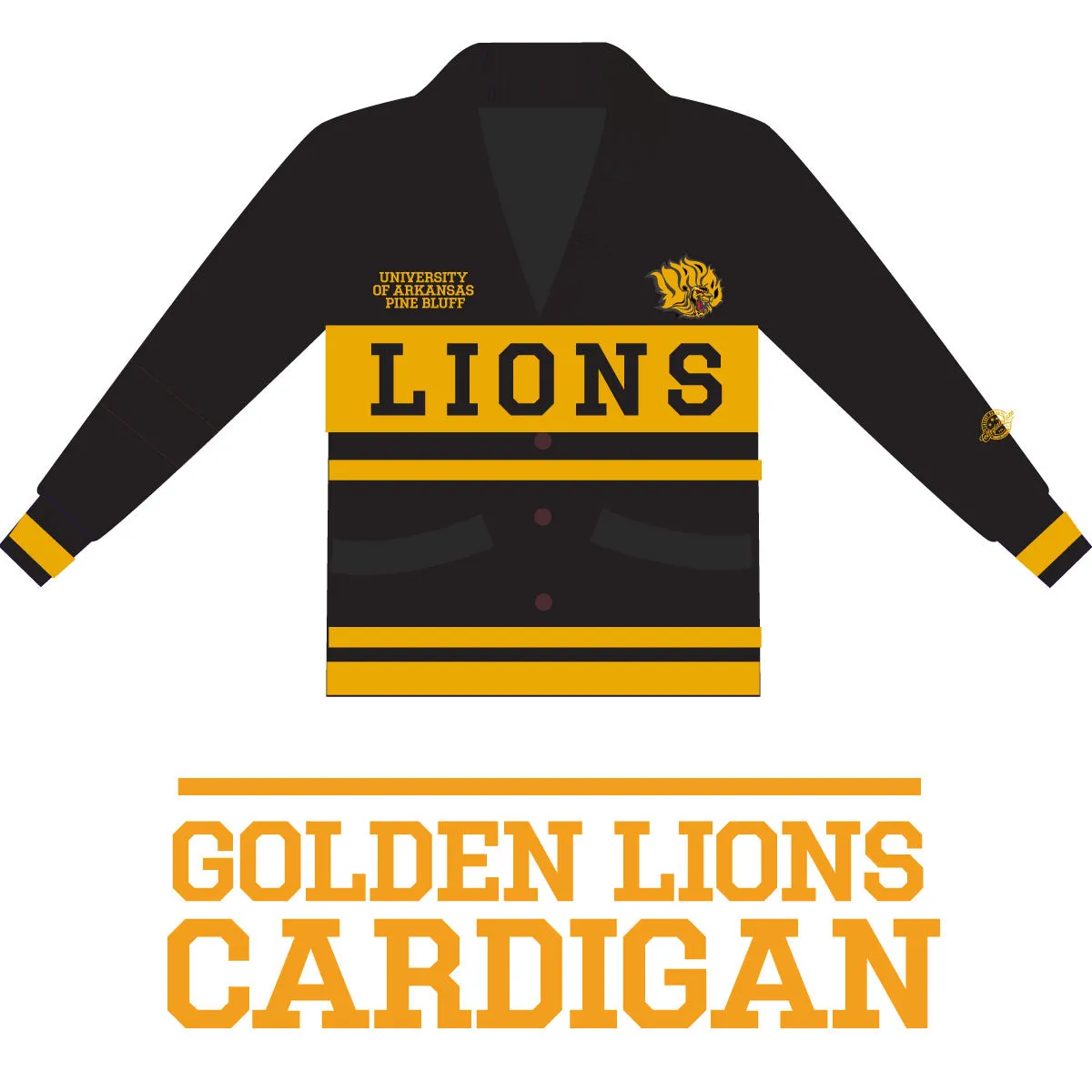 Arkansas Pine Bluff | GOLDEN LION Cardigan