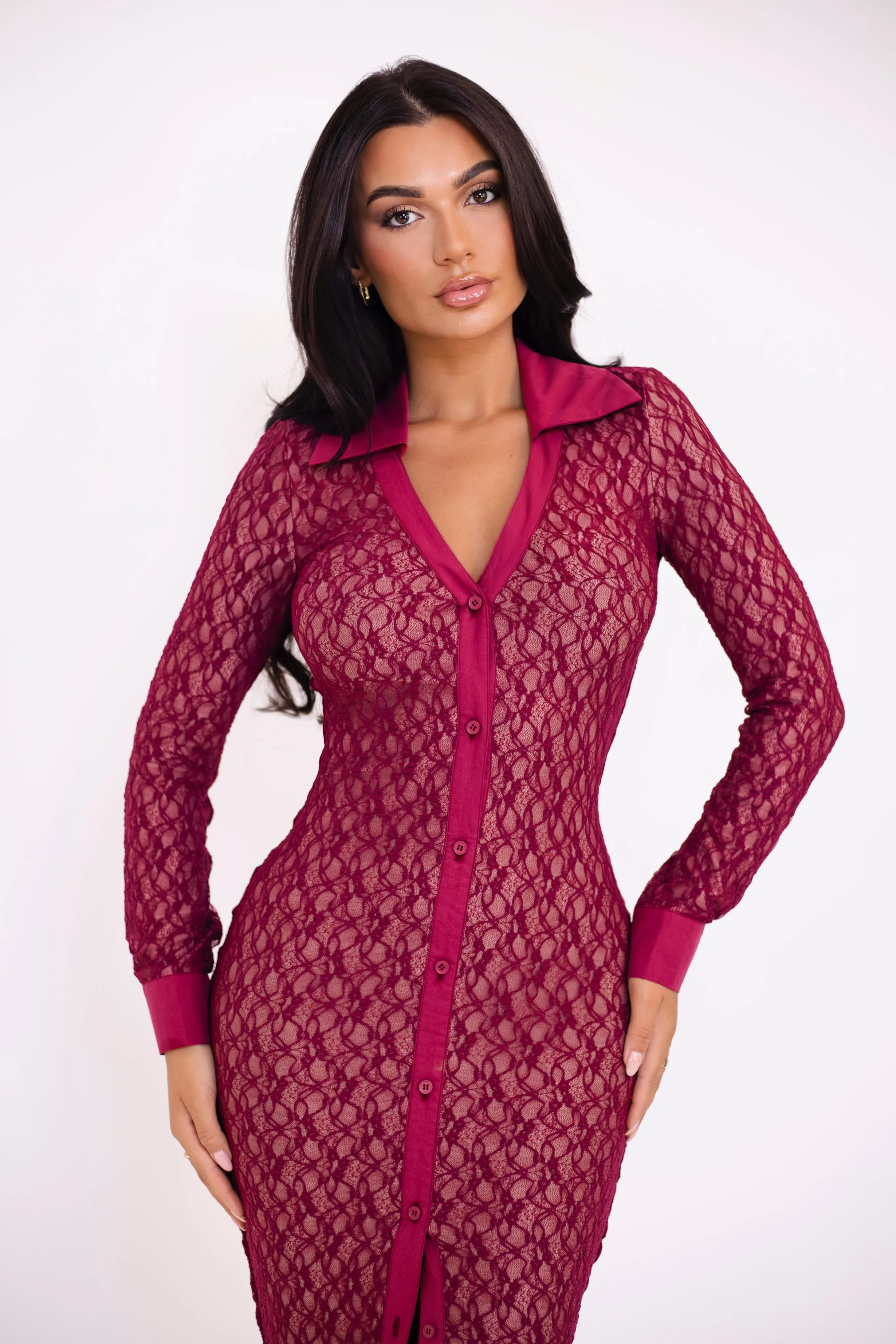 Arney Cherry Dress
