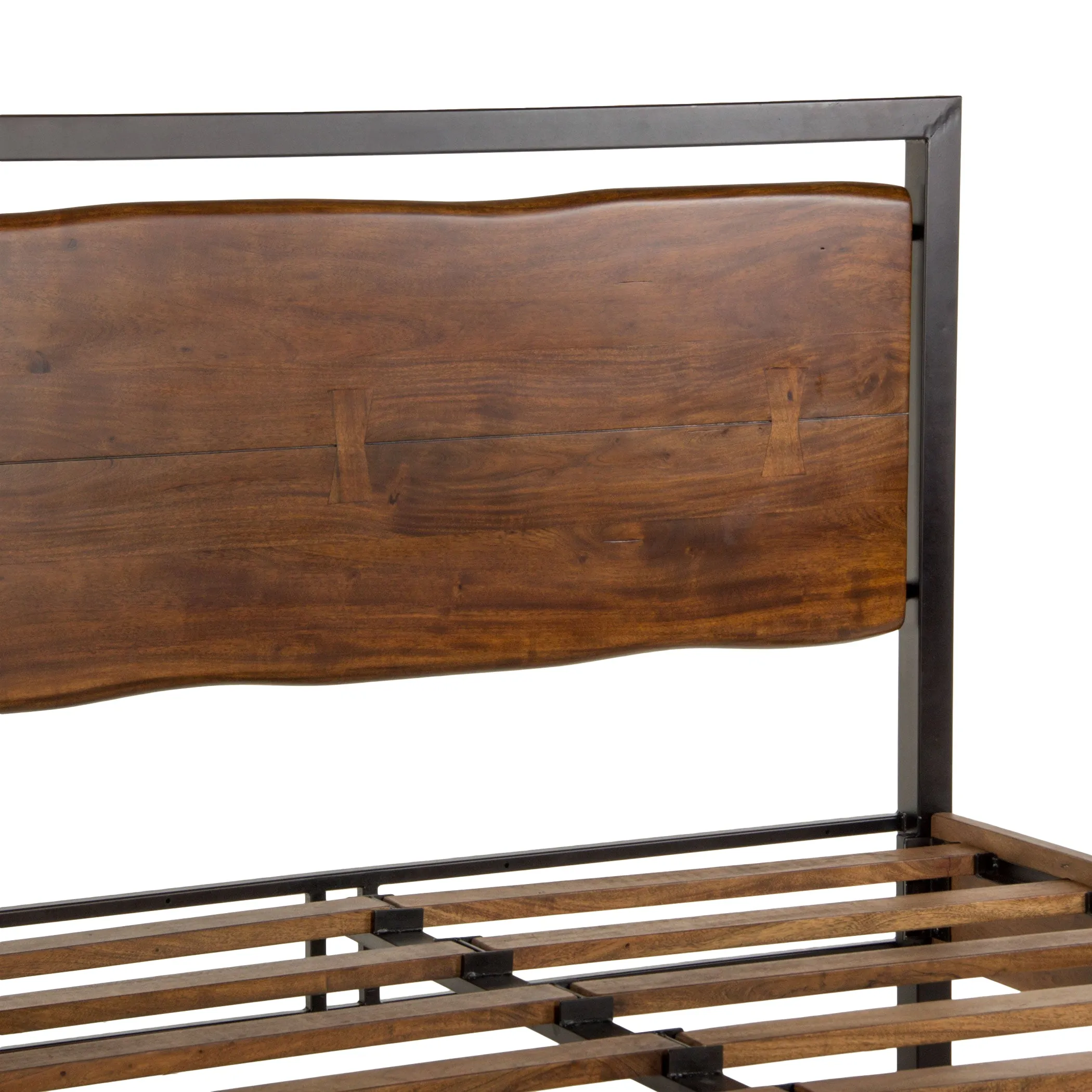 Aspen Faux Live-Edge Bed