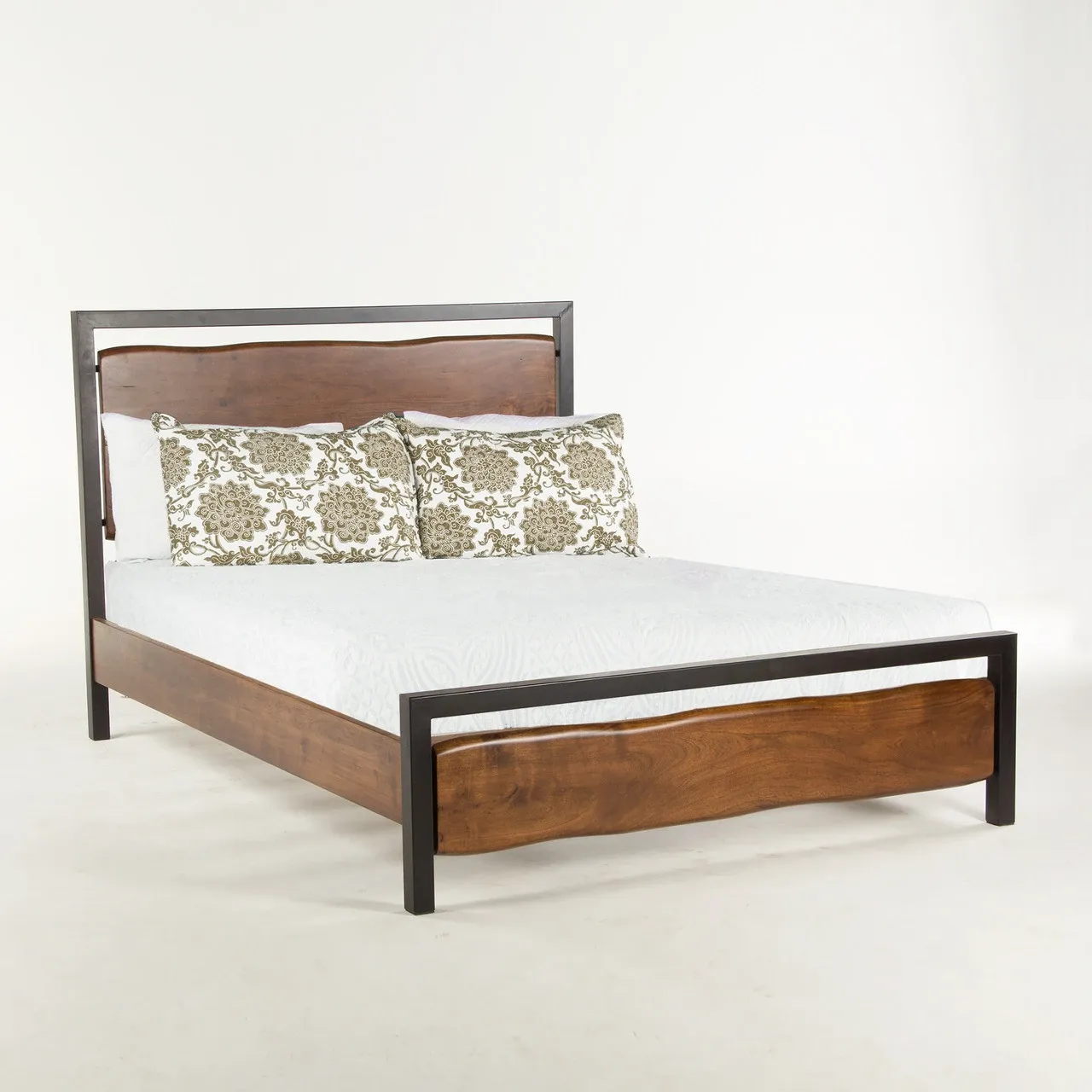 Aspen Faux Live-Edge Bed