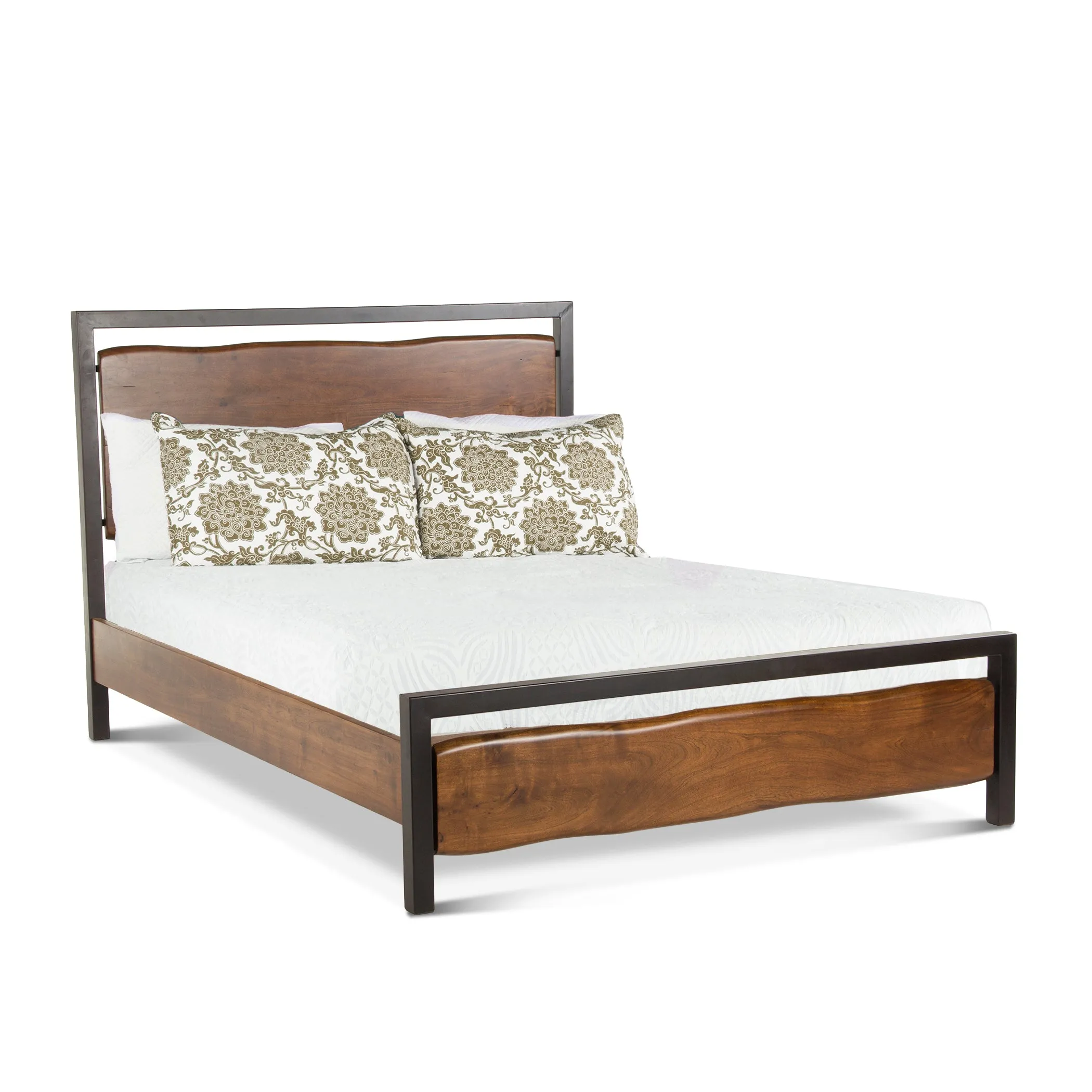 Aspen Faux Live-Edge Bed