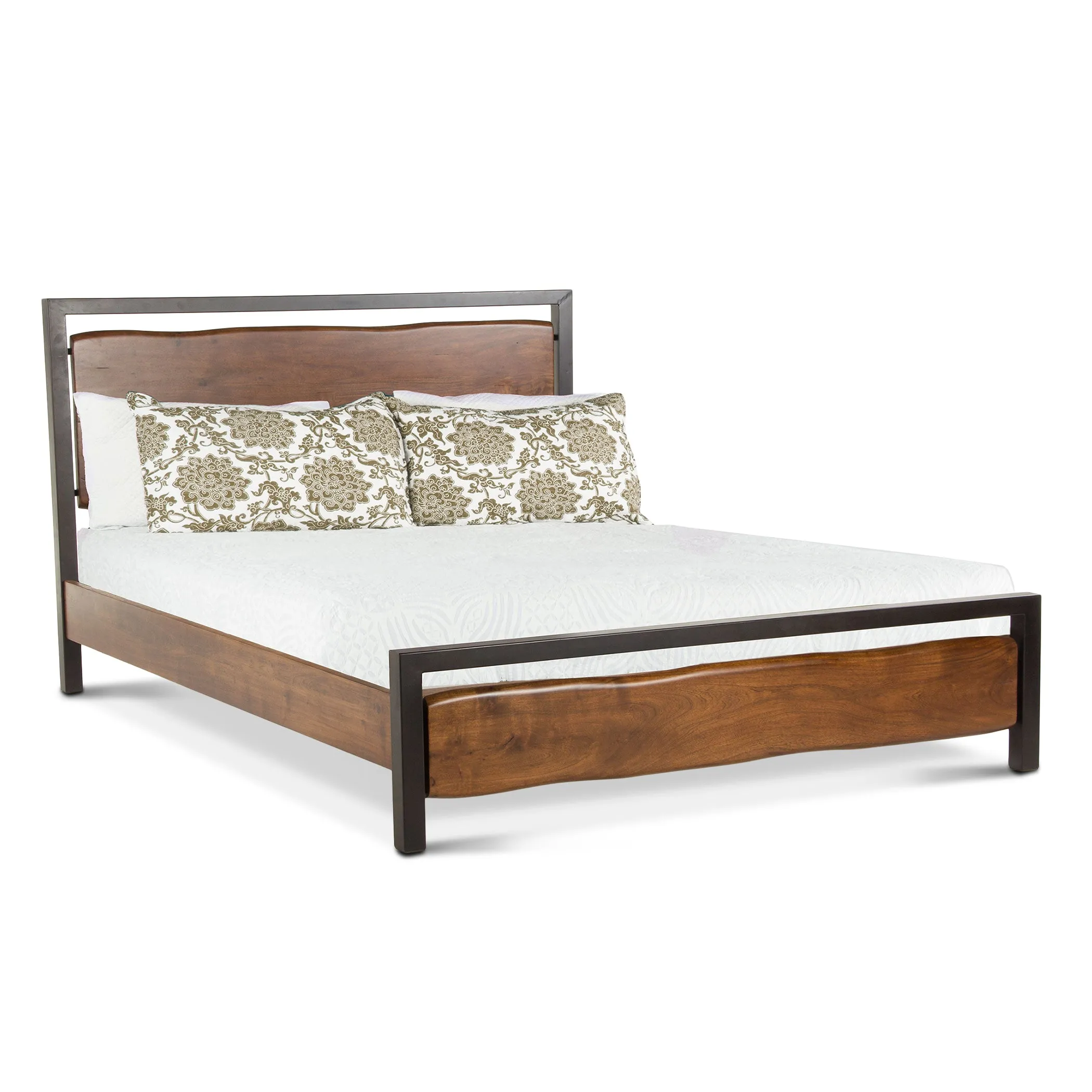 Aspen Faux Live-Edge Bed