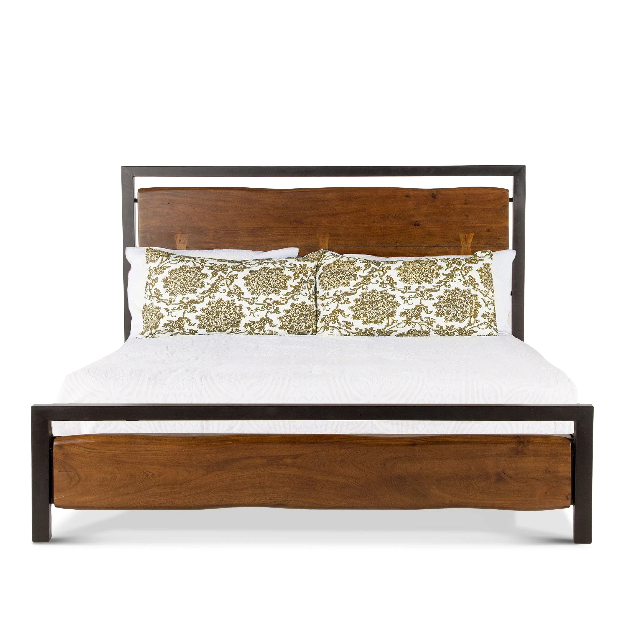 Aspen Faux Live-Edge Bed