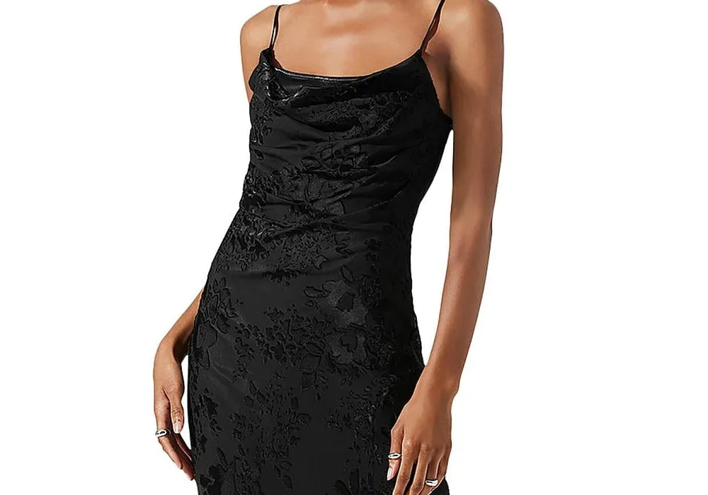 Astr the Label Aubrielle Dress Black