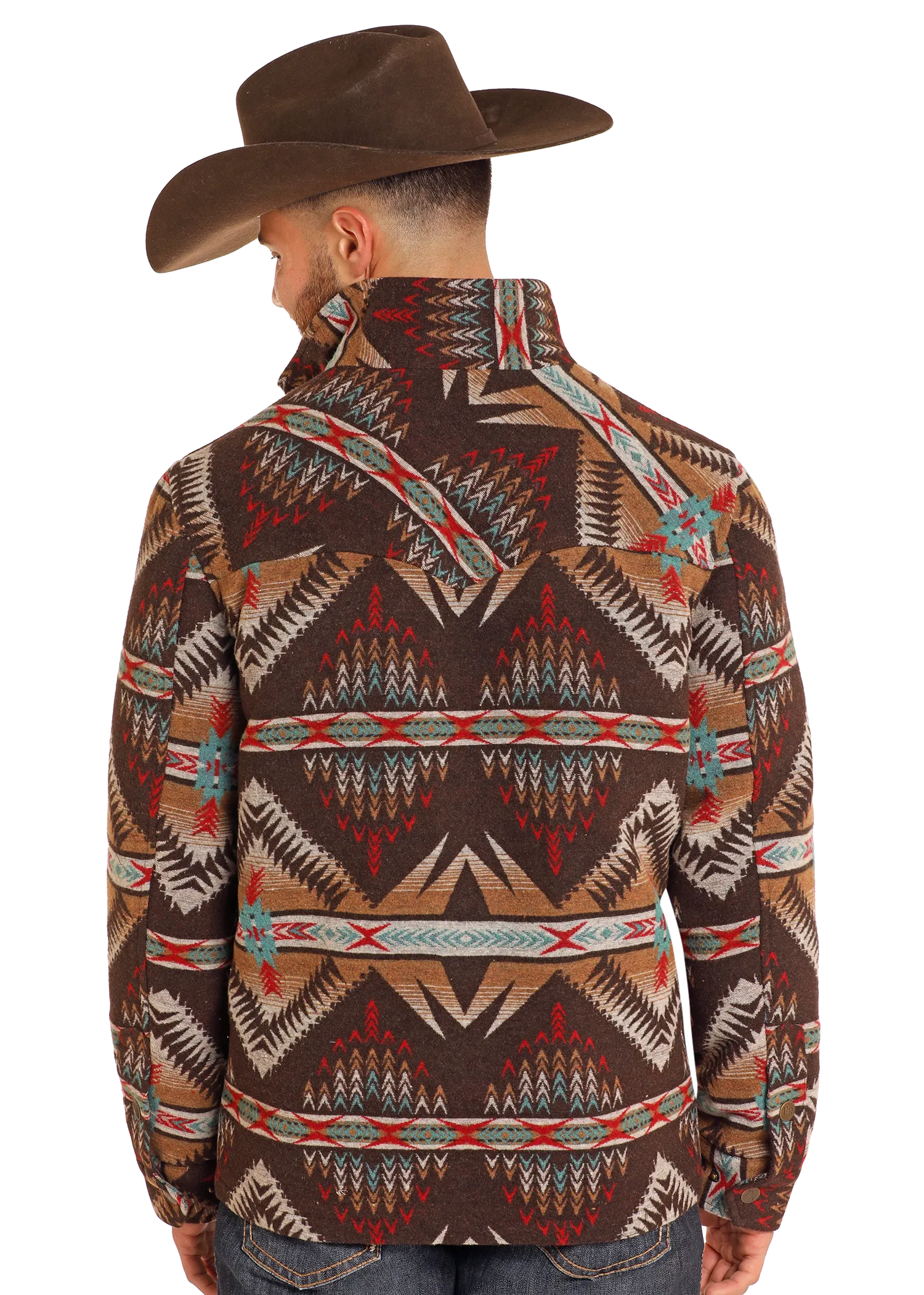Aztec Jacquard Full Zip Jacket