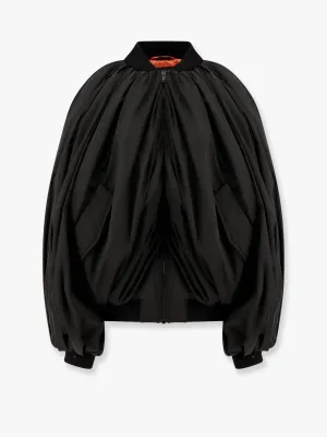 Balenciaga Draped Padded Bomber
