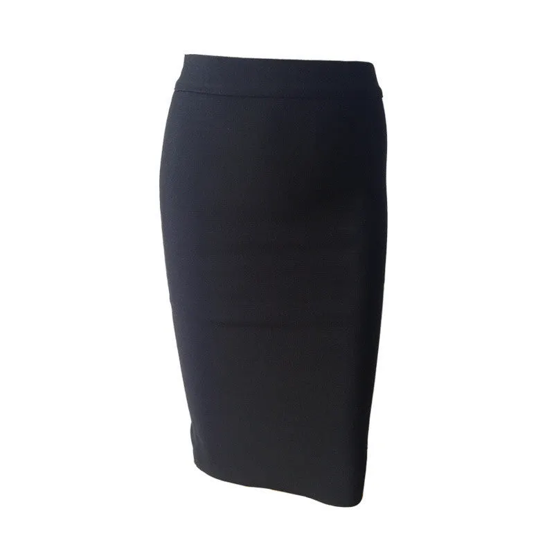 Bandage Skirt Women Knee-Length Skirts 10 Colors 60cm HL1186