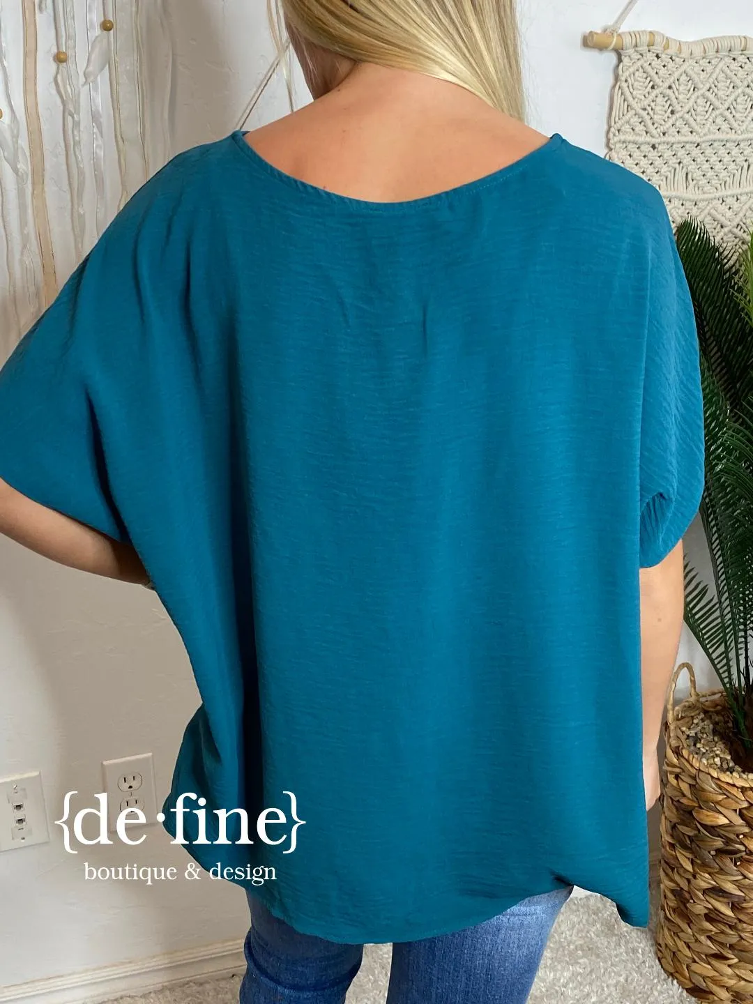 Basic V-Neck Top in Many Colors - Regular & Curvy