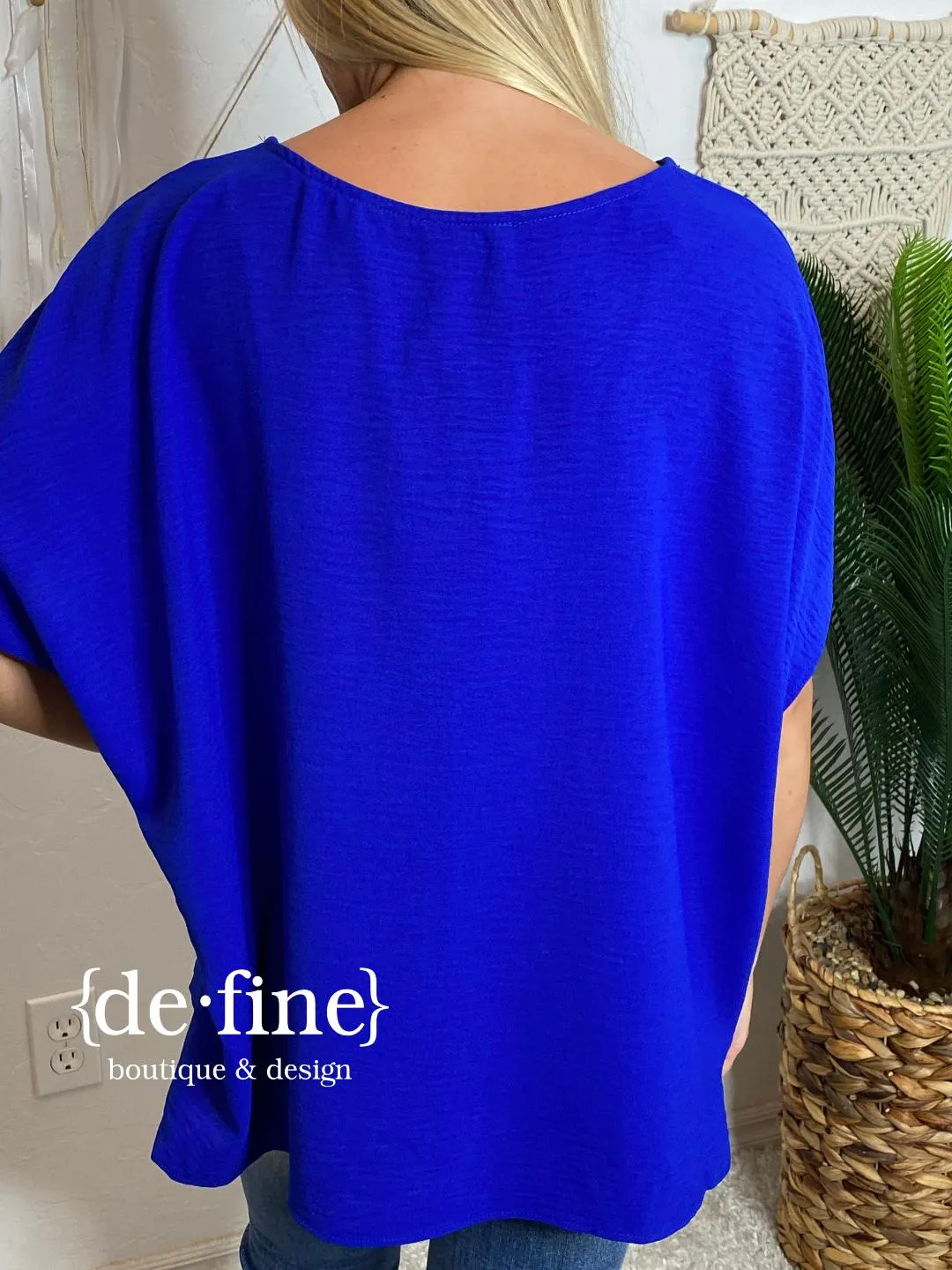 Basic V-Neck Top in Many Colors - Regular & Curvy