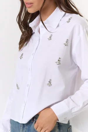 Bejeweled Button Down
