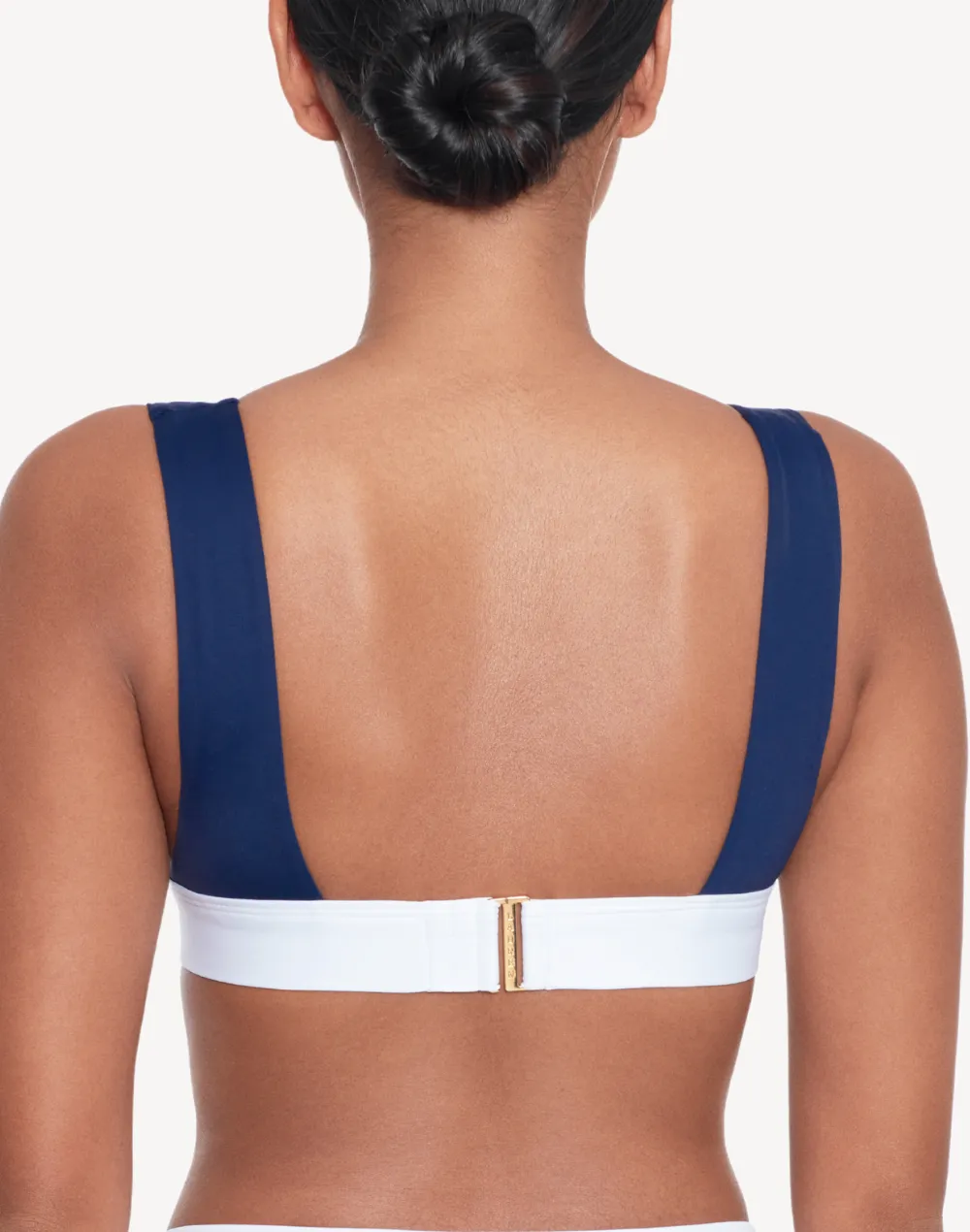 Bel Air Banded Modern V Neck Bikini Top