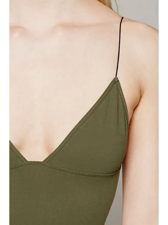 BerryBetty - Cute Solid Color Bodycon Cami Dress