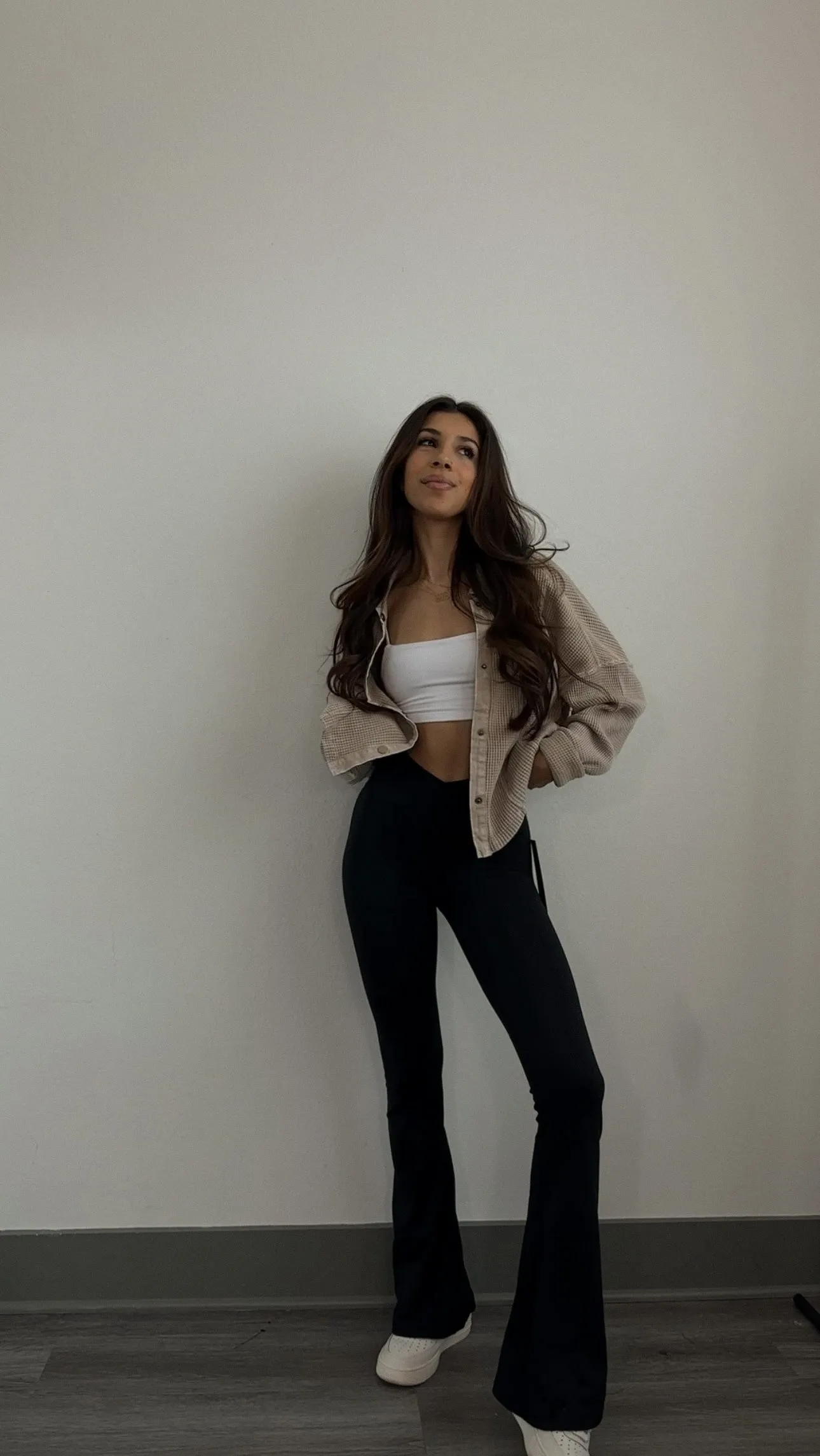 Bessi Cropped Shacket- FINAL SALE
