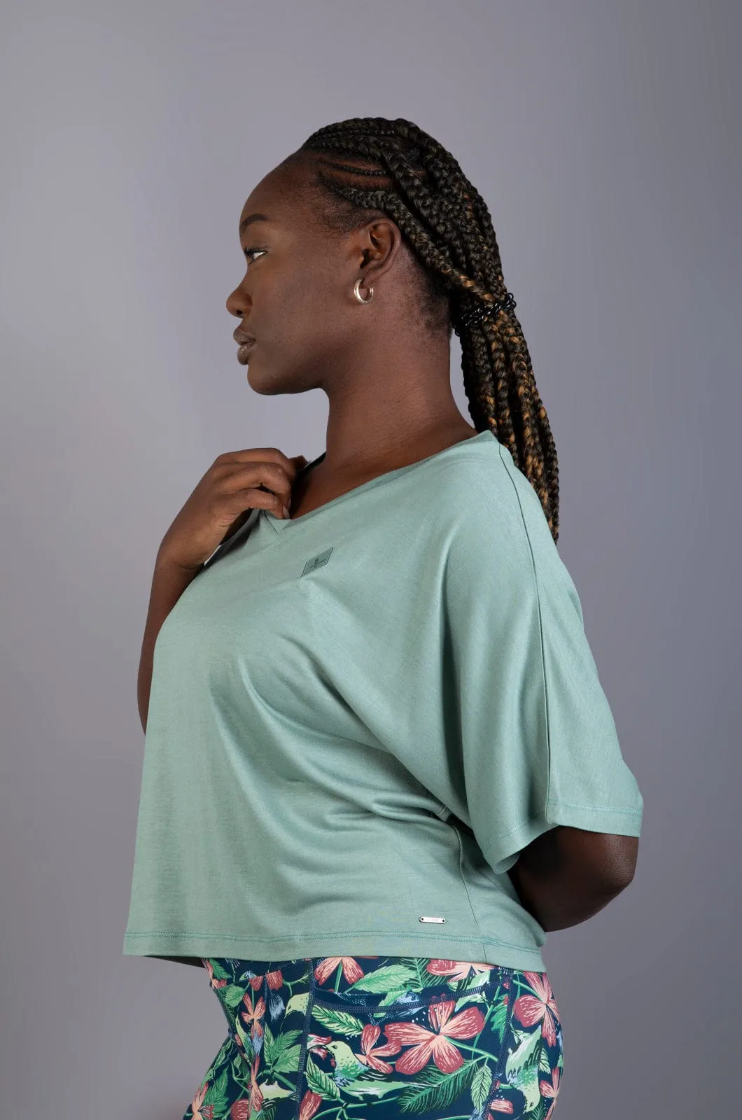 Bibble - Ladies V Neck  S/S Tee