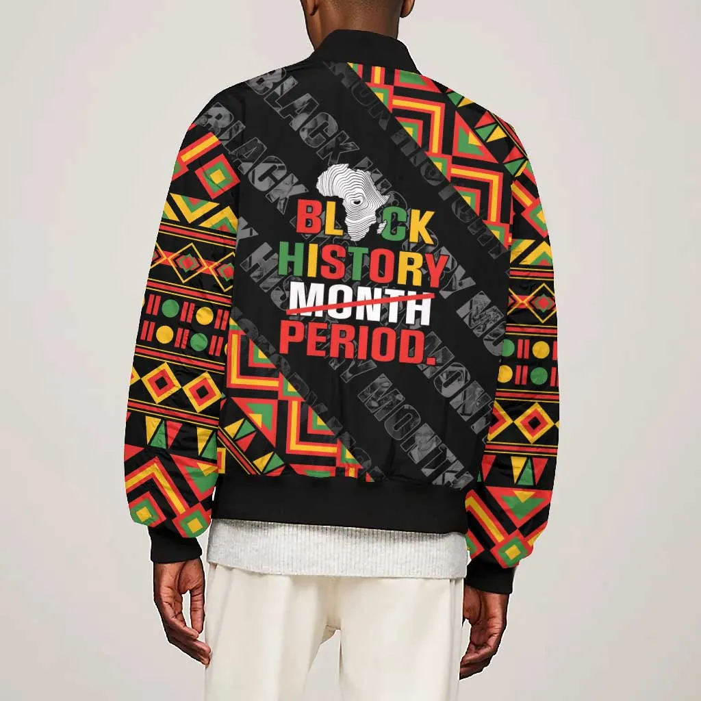 Black History Month Bomber Jacket One Month Can't Hold Our History LT05