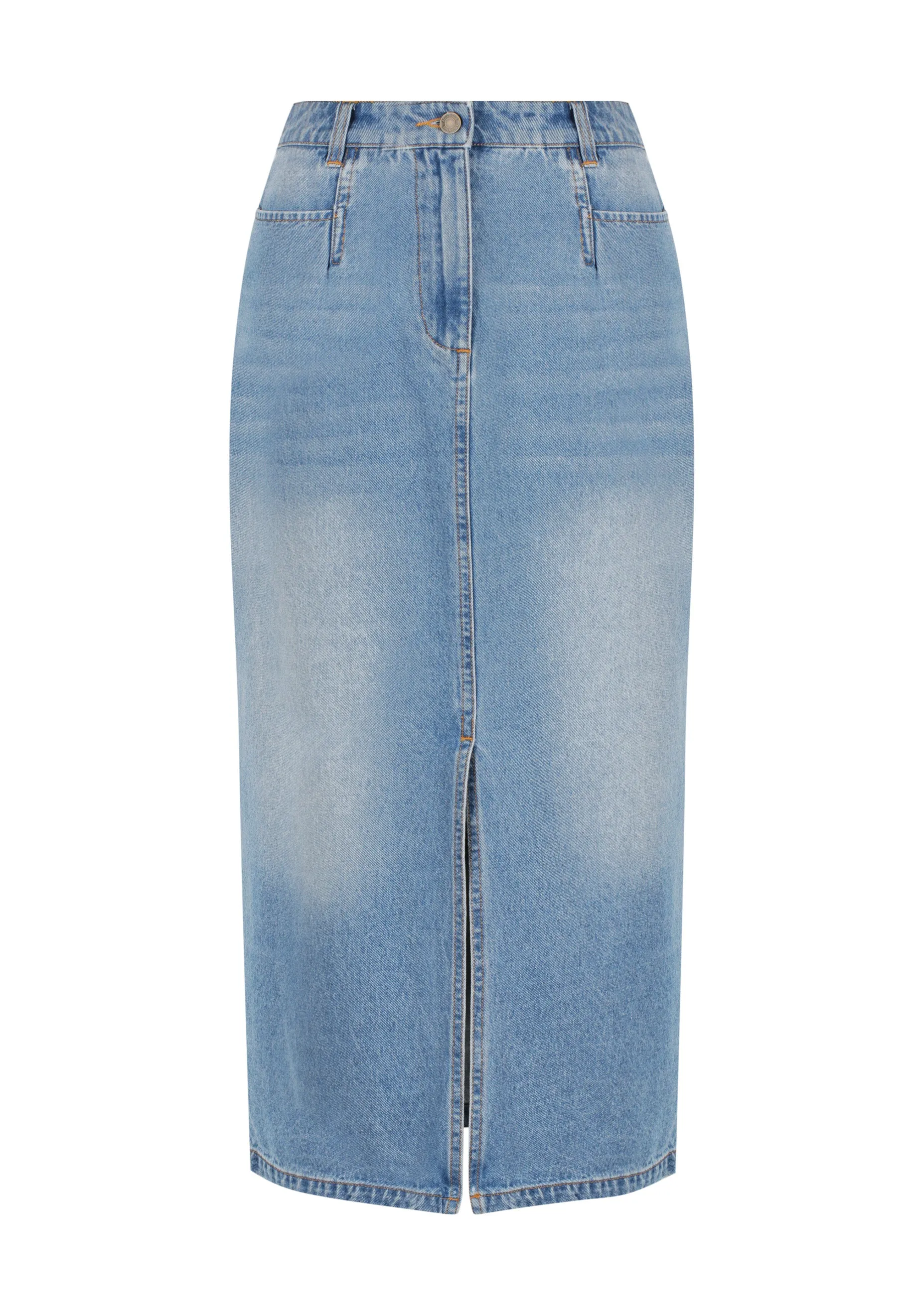 blanca denim skirt