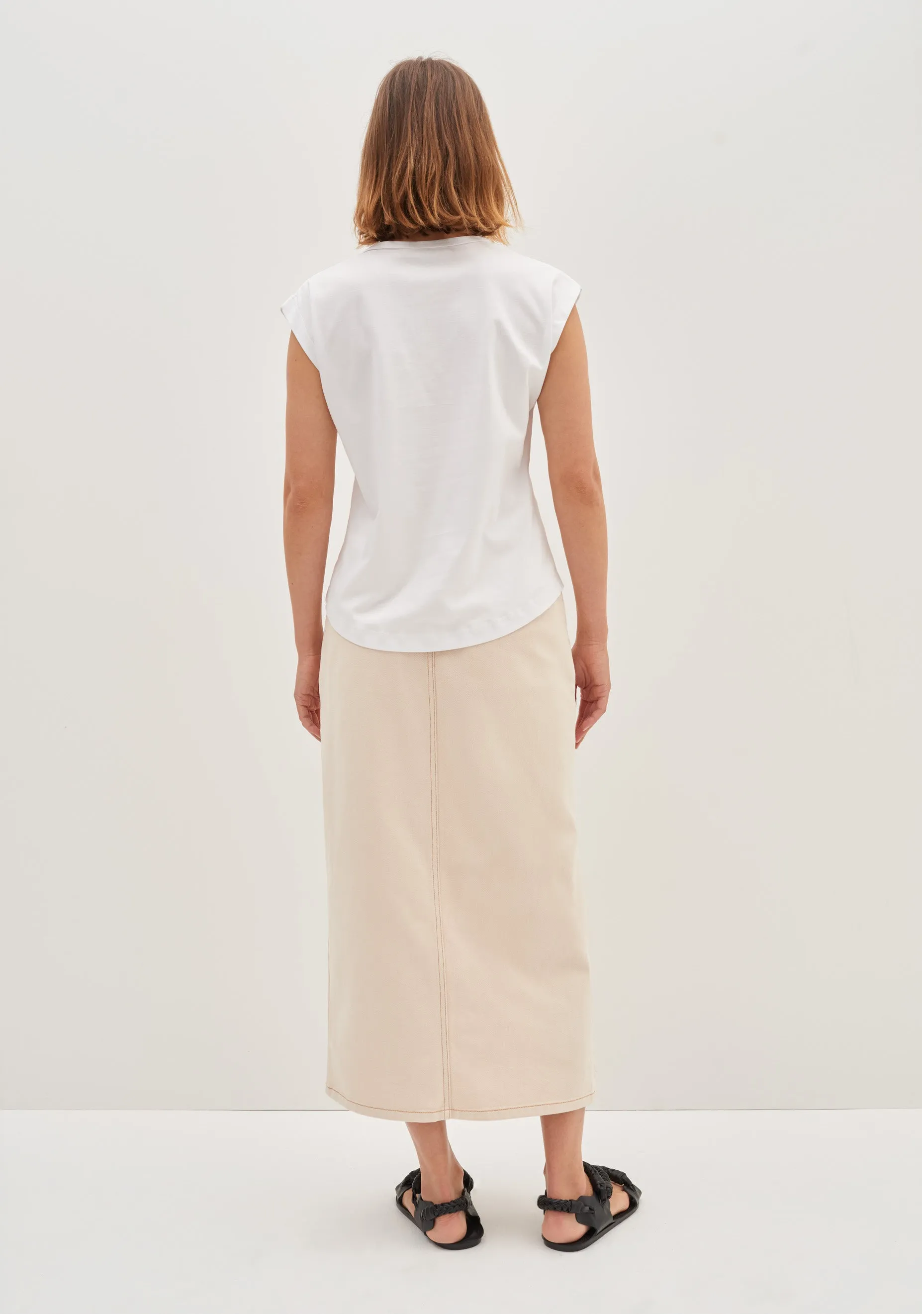 blanca denim skirt