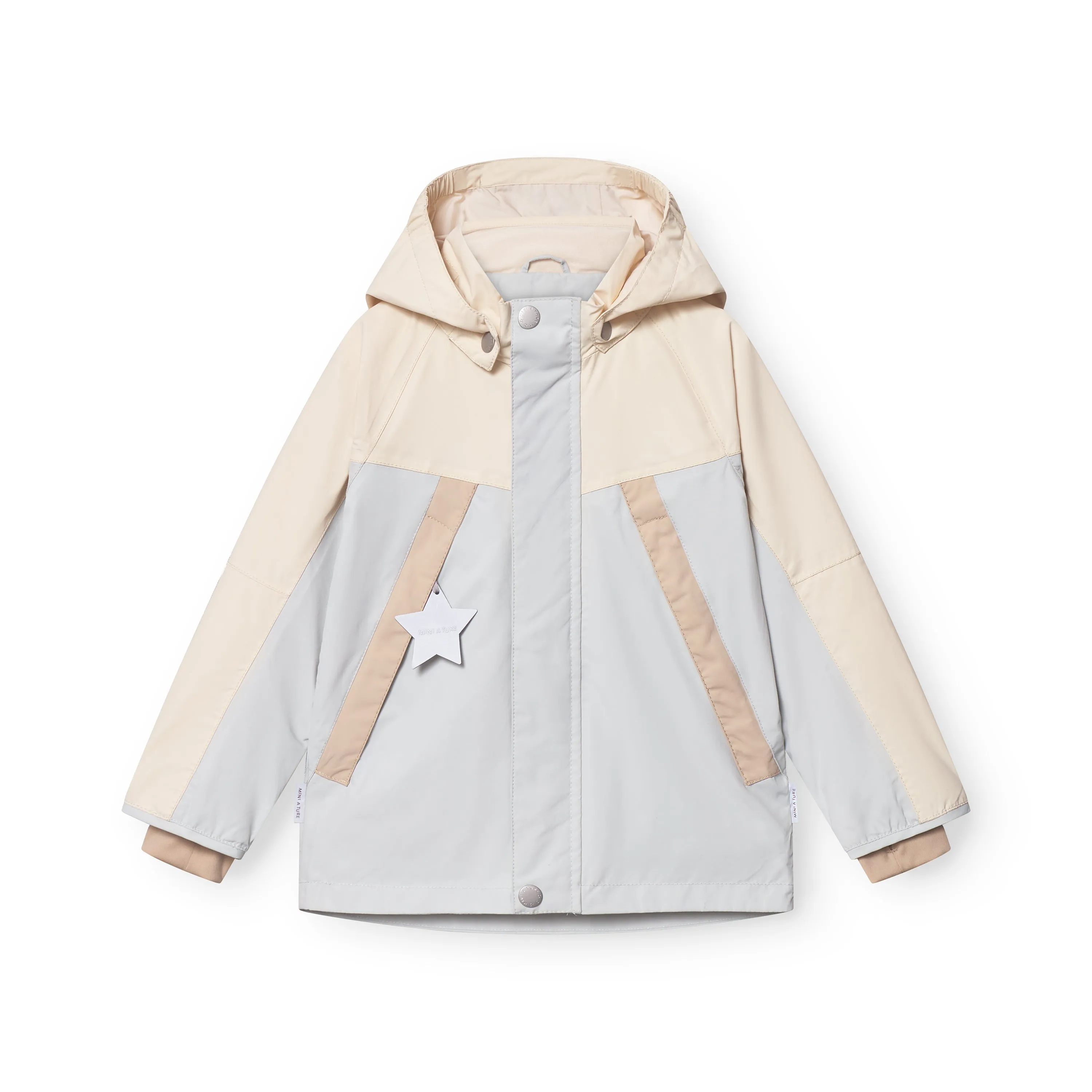 Blue Printed Logo Jacket