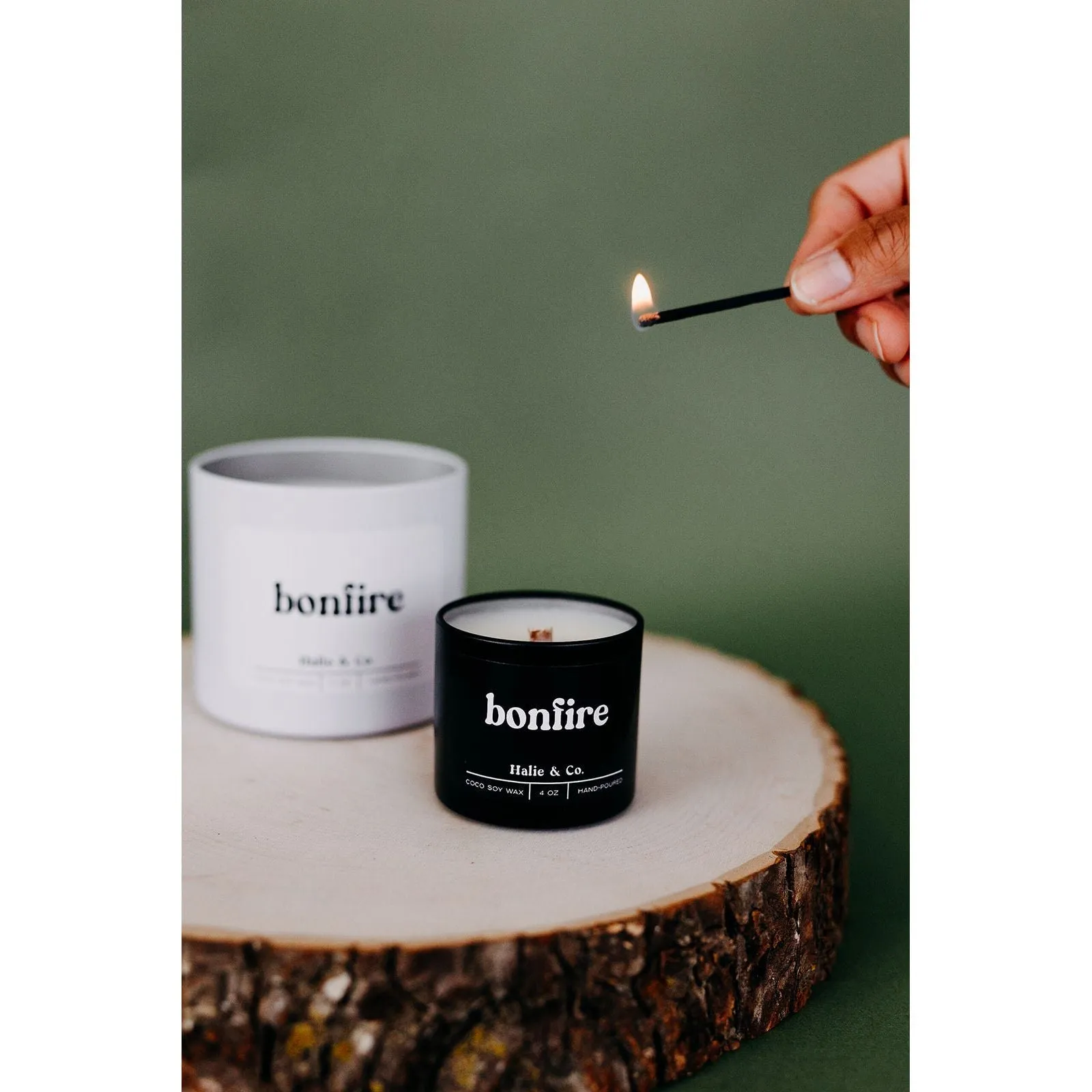 Bonfire Candle
