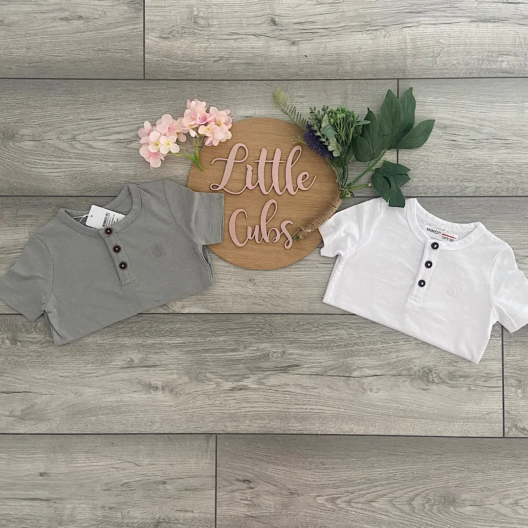 Boys grey t-shirt