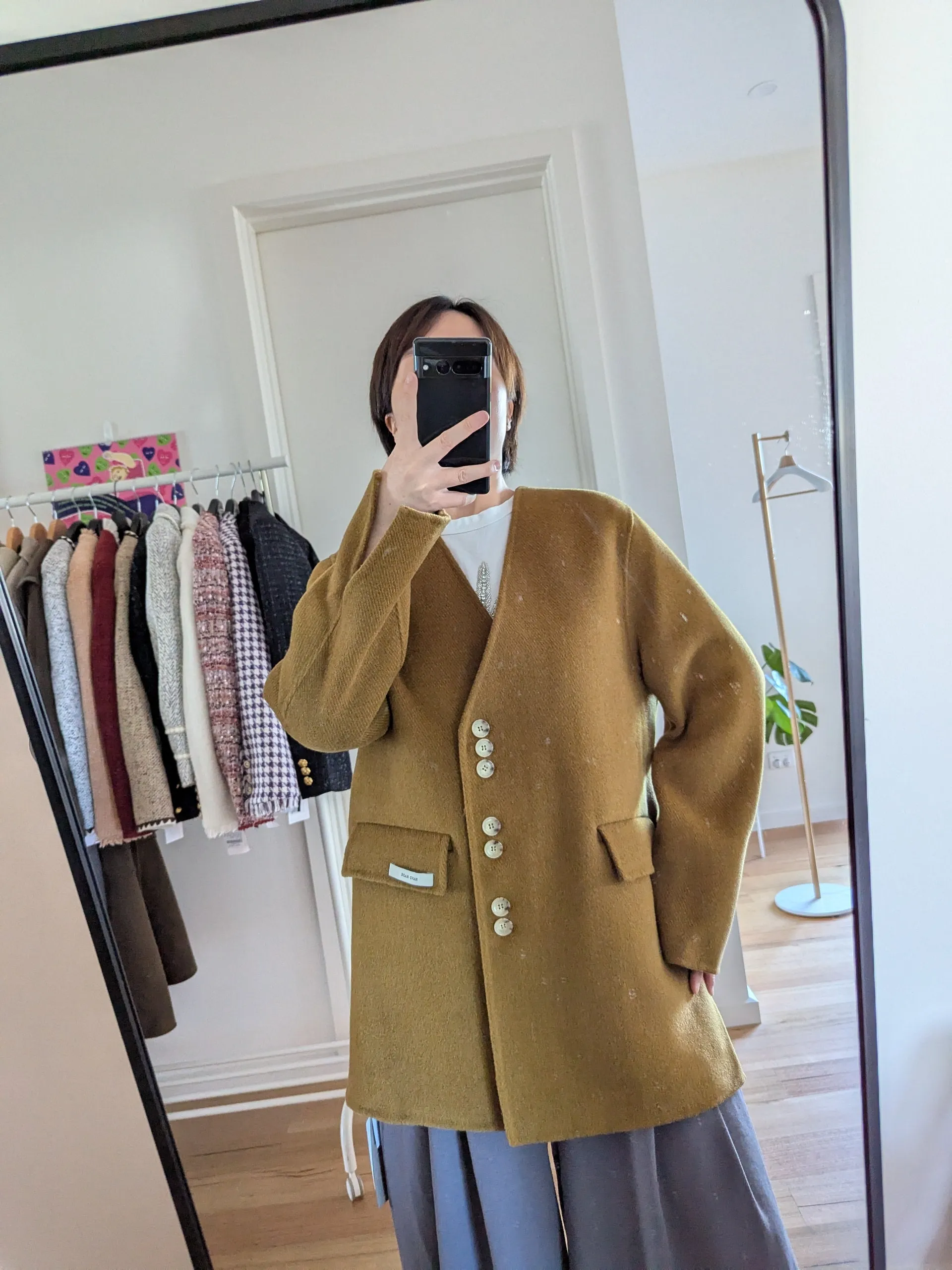 Brand New 100% Wool Coat 969 Size M 10-12 FREE SHIPPING