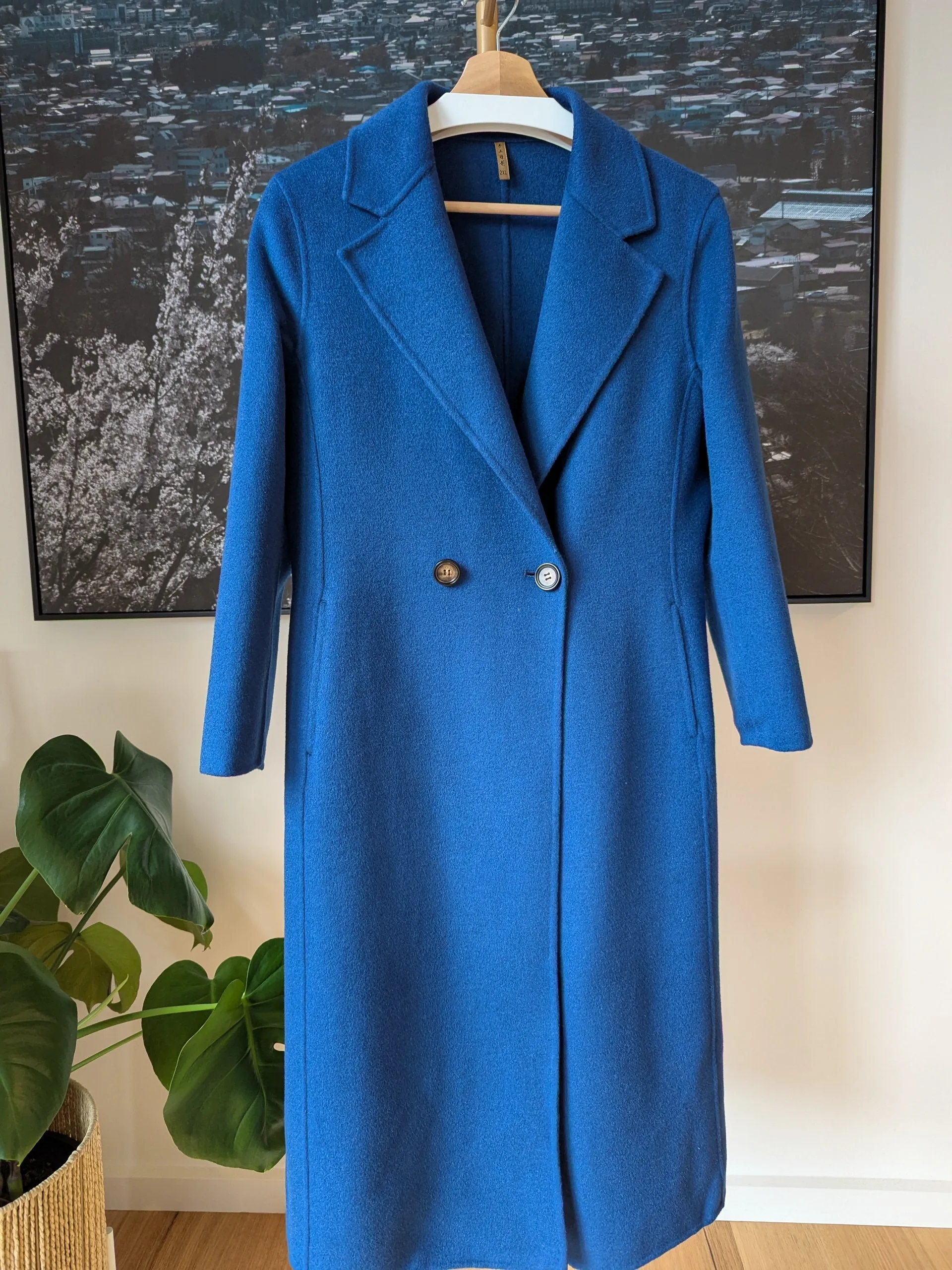 Brand New 100% Wool Coat Size 10-12 FREE SHIPPING High Quality Wool 165