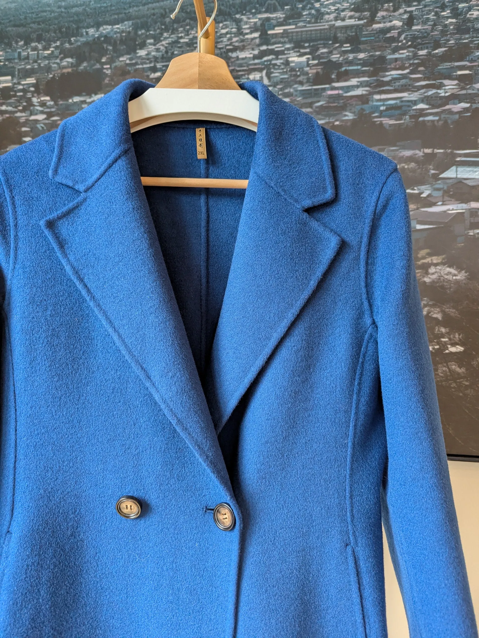 Brand New 100% Wool Coat Size 10-12 FREE SHIPPING High Quality Wool 165