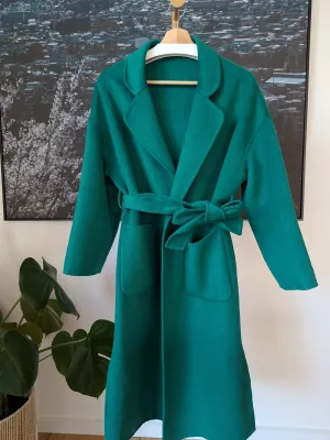 Brand New 100% Wool Coat Size 10-14 FREE SHIPPING High Quality Wool 151