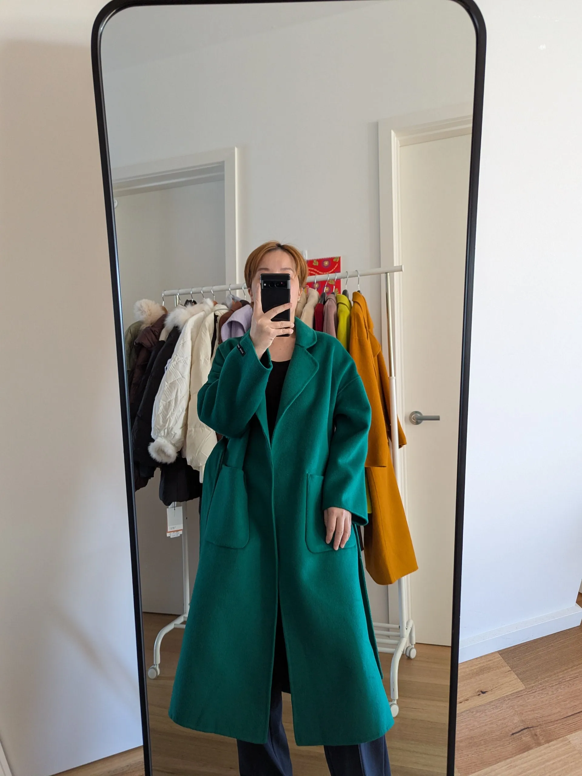Brand New 100% Wool Coat Size 10-14 FREE SHIPPING High Quality Wool 151