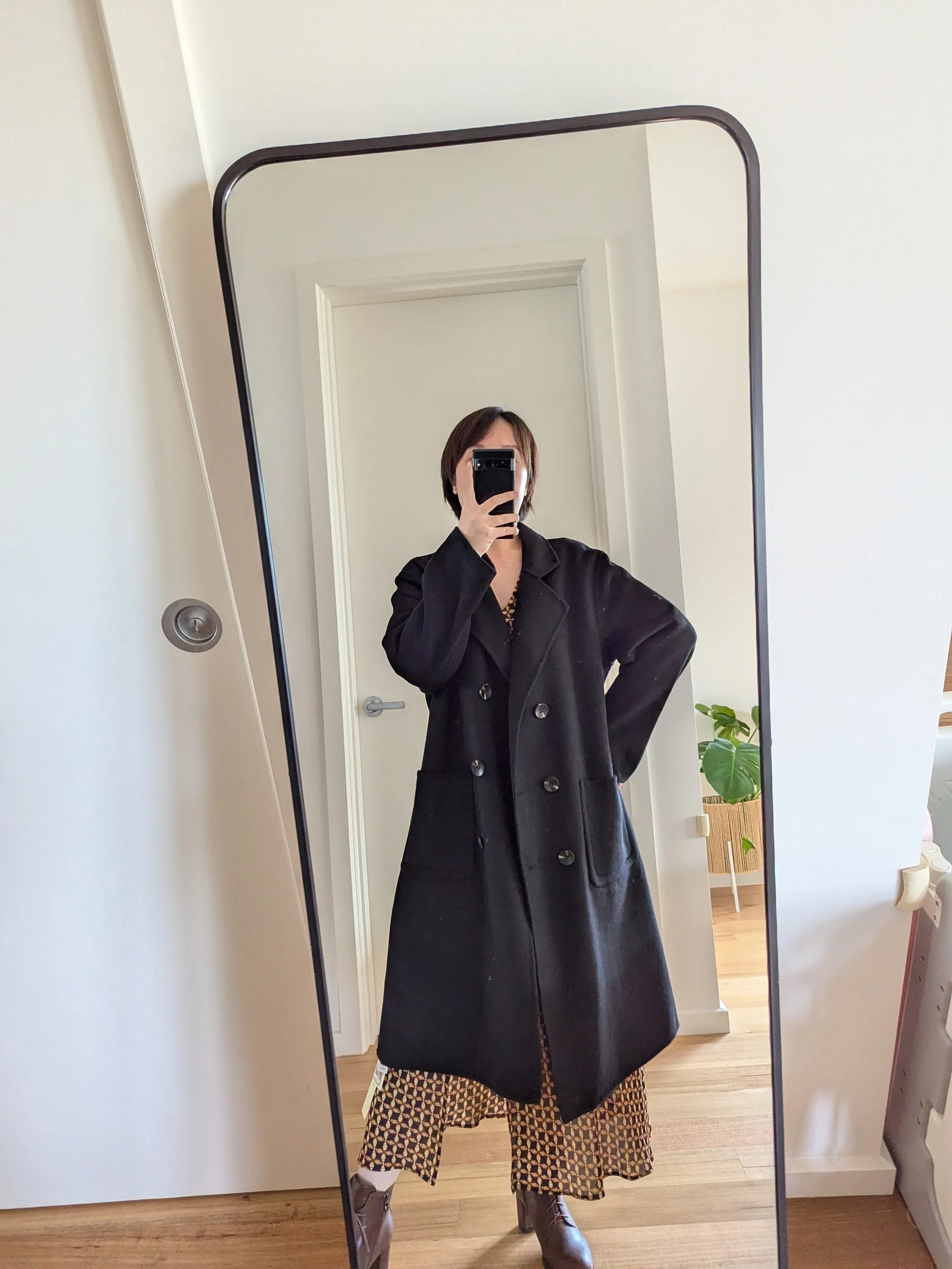 Brand New 100% Wool Coat Size 12-14 FREE SHIPPING High Quality Wool 002