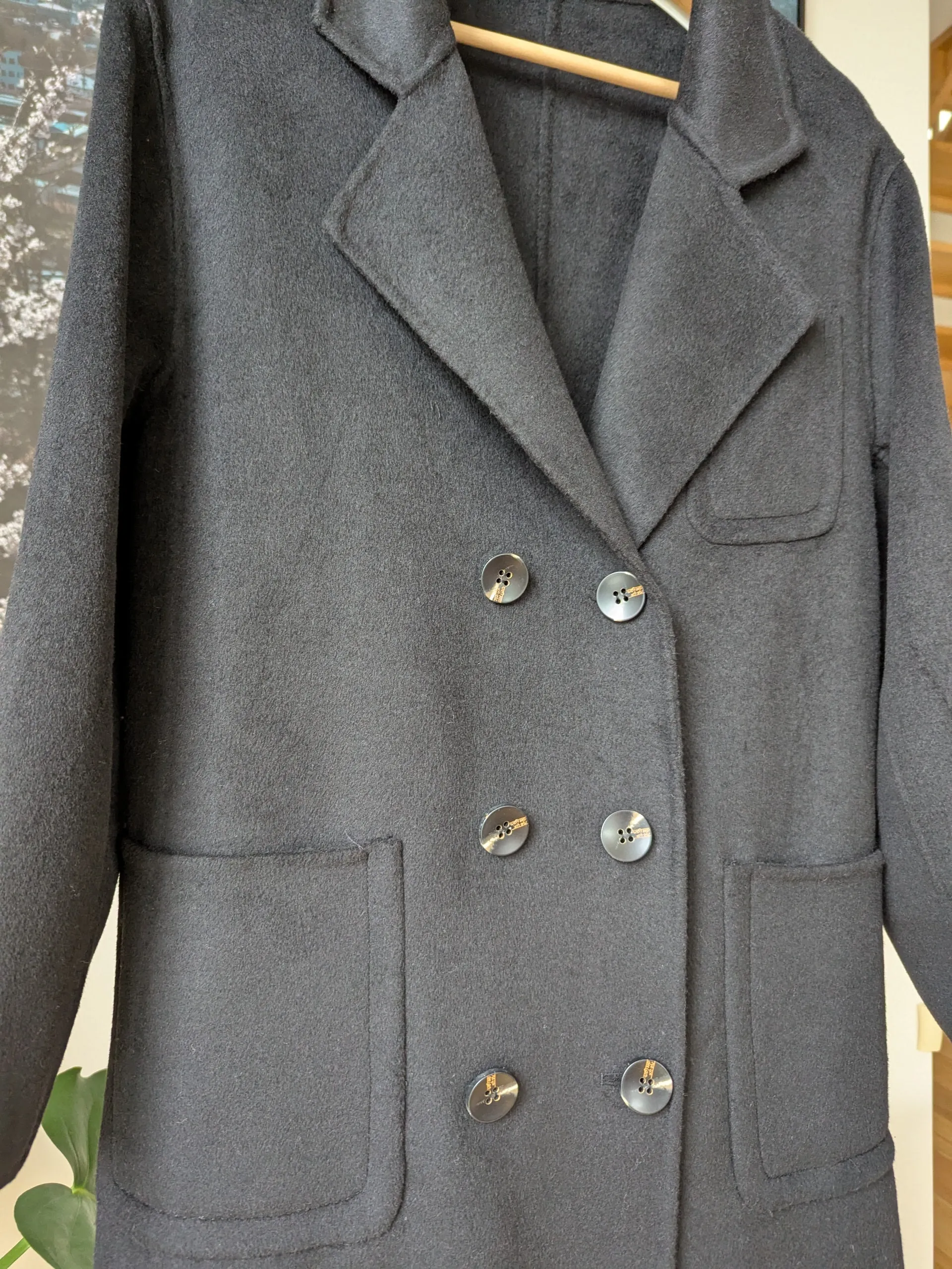 Brand New 100% Wool Coat Size 12-14 FREE SHIPPING High Quality Wool 002